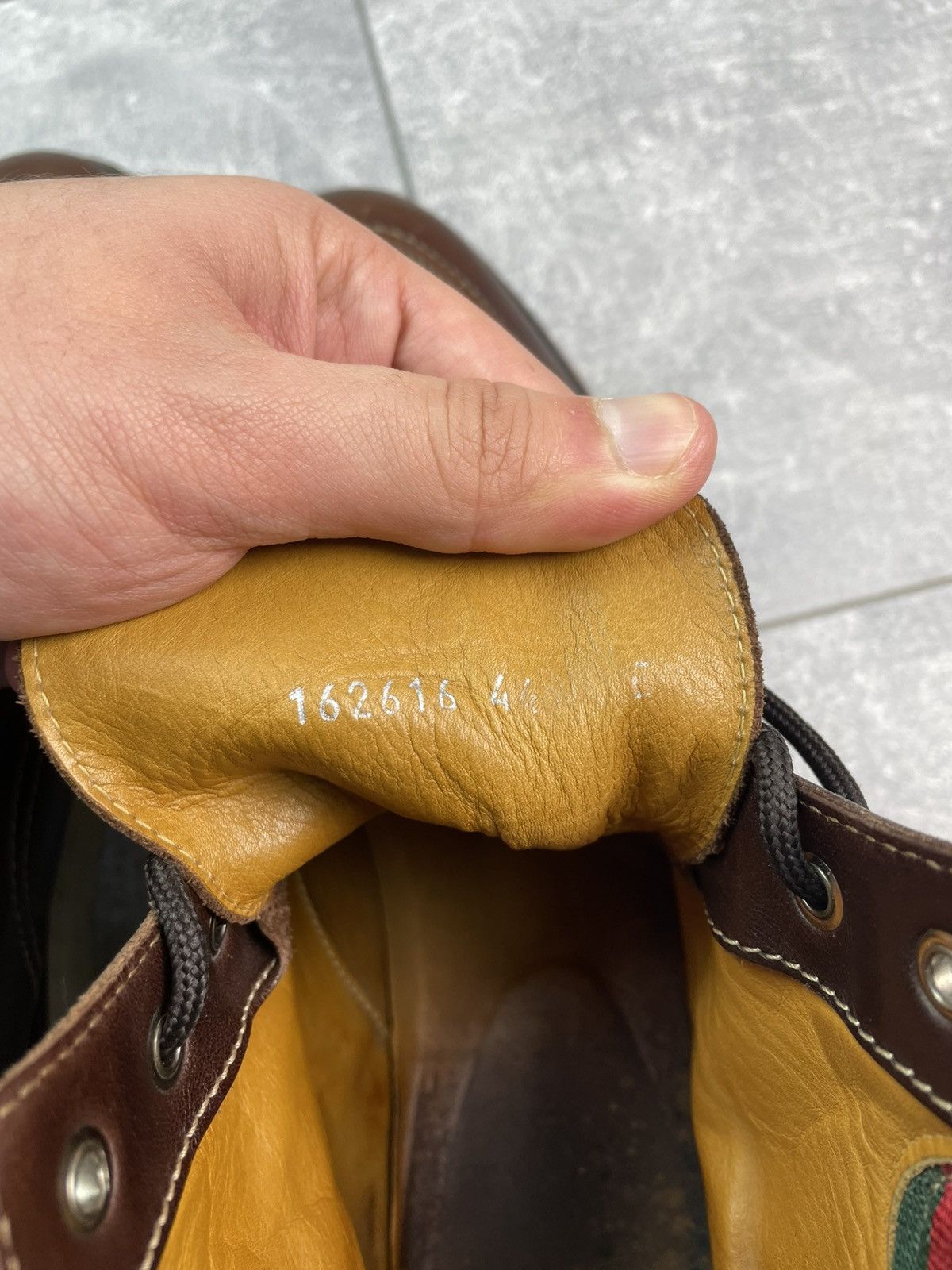 Gucci Gucci Classic Leather Boots Brown Size US 11 / EU 44 - 8 Thumbnail