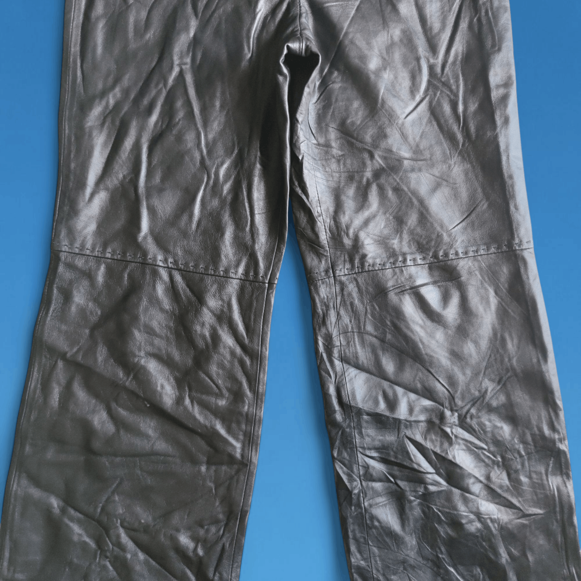 Japanese Brand × Leather Japanese Brand Address Sheepkin Leather Pants Size 29" - 3 Thumbnail