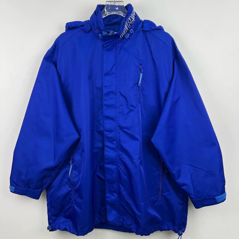 Givenchy Givenchy Size 36Solid Color Letter Embroidered Windbreaker Size US XL / EU 56 / 4 - 1 Thumbnail