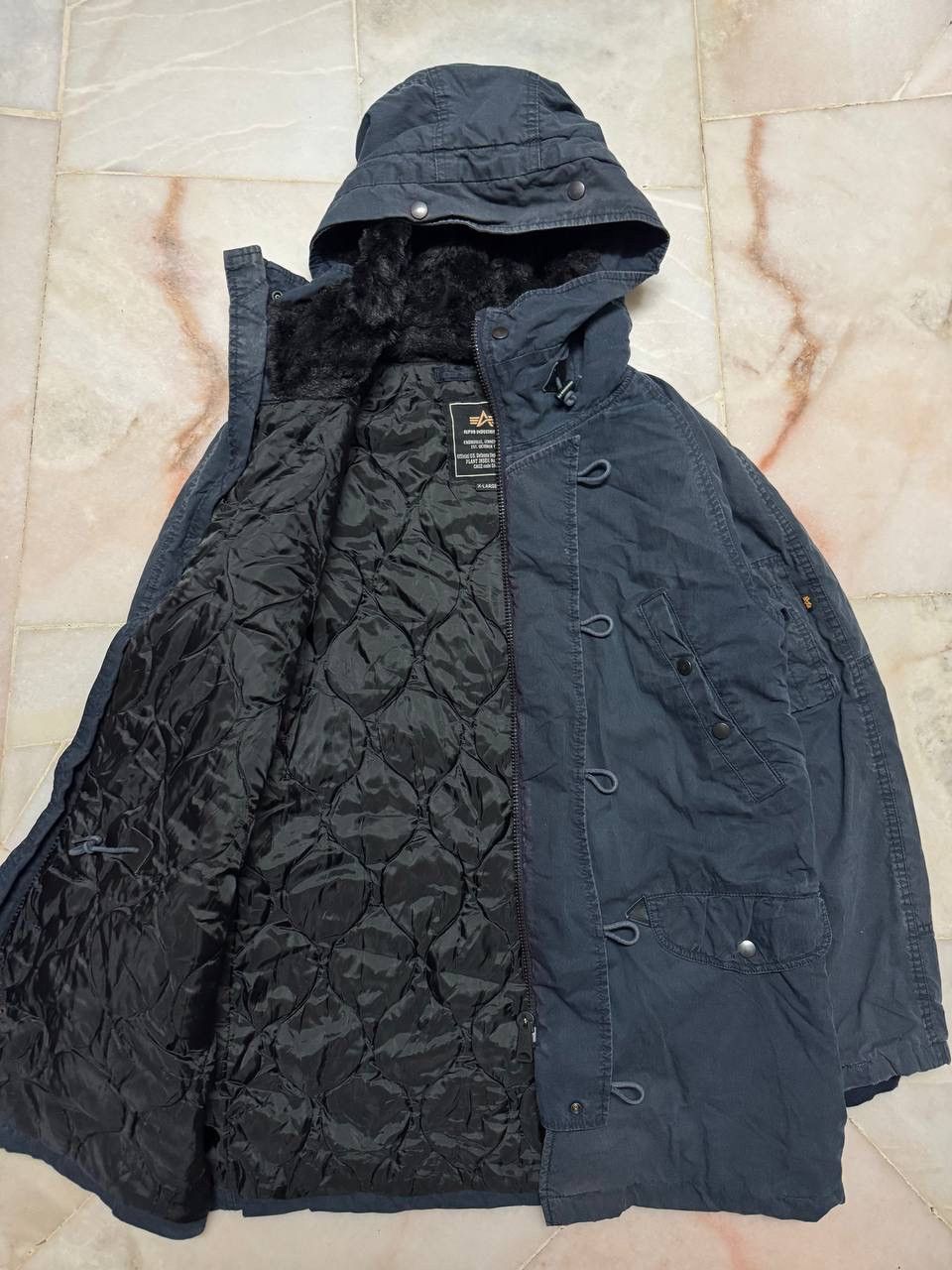 Alpha Industries VINTAGE ALPHA INDUSTRIES INC MILITARY UNIFORM JACKET Size US XL / EU 56 / 4 - 9 Thumbnail
