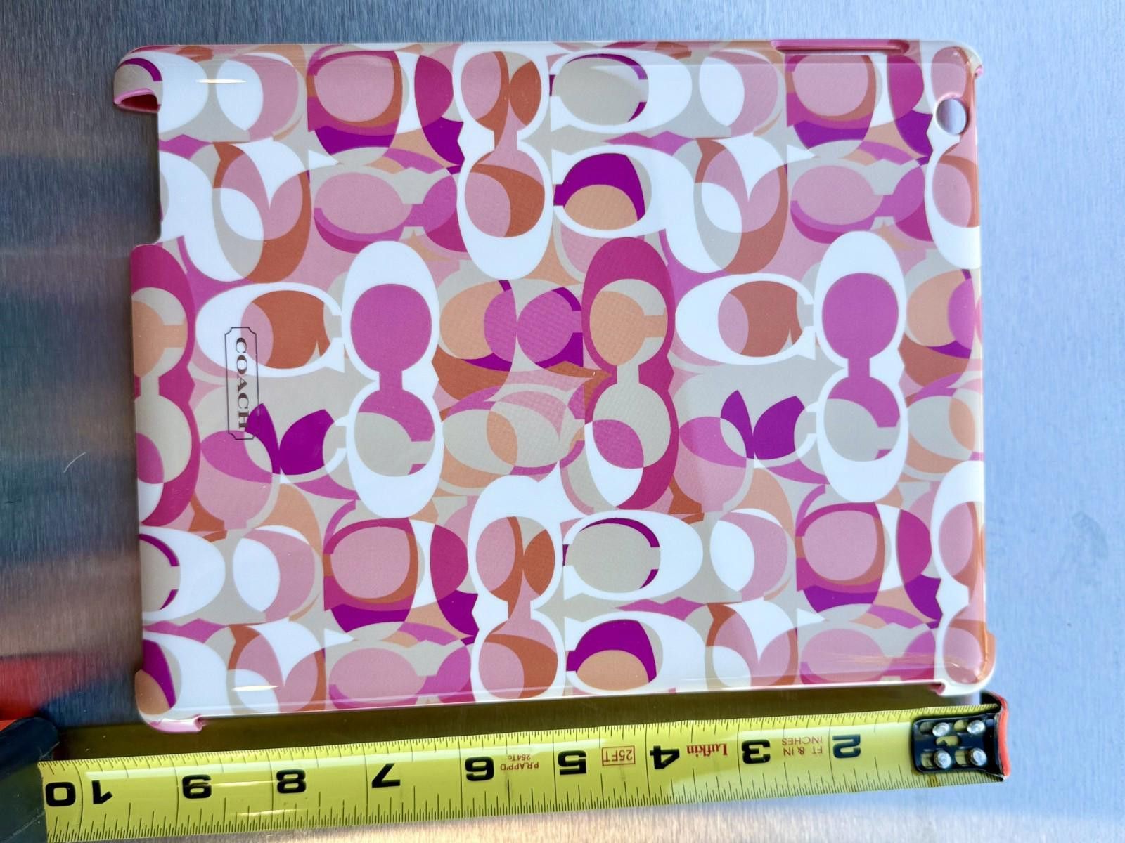 Coach COACH Molded iPAD 2 3 4 Multi-color Pink Orange Cream White Size ONE SIZE - 5 Thumbnail