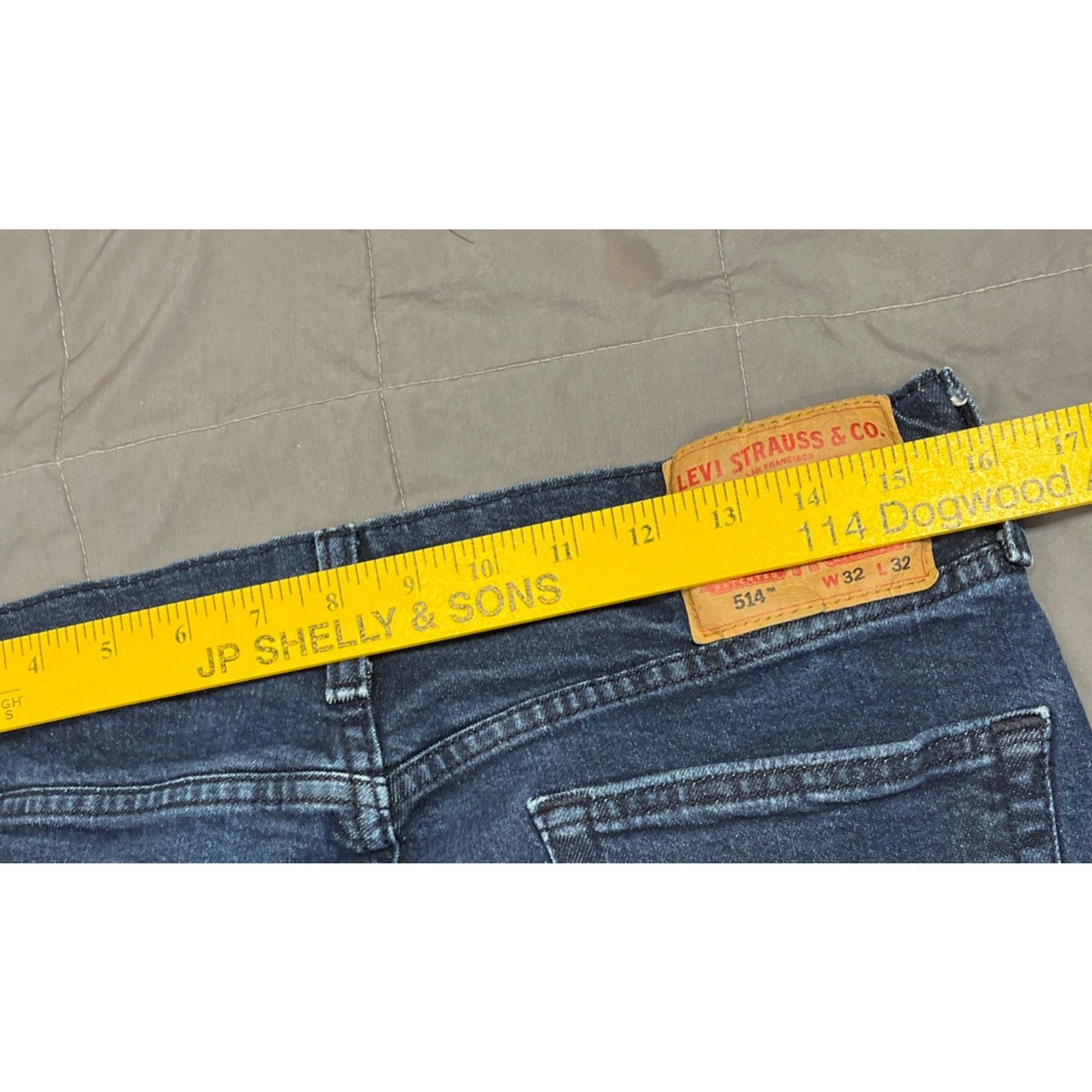 Levi's Levi's Men's 514 Straight Fit Stretch Denim Jeans Size 32x32 Size US 32 / EU 48 - 5 Thumbnail