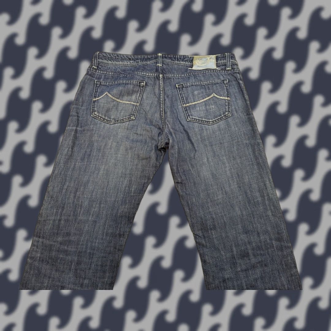 Jacob Cohen Jacob Cohen Jeans Mens Type 620 Blue W37 L29 Denim Buttony Fly Dark Wash Straight Size US 37 - 1 Thumbnail
