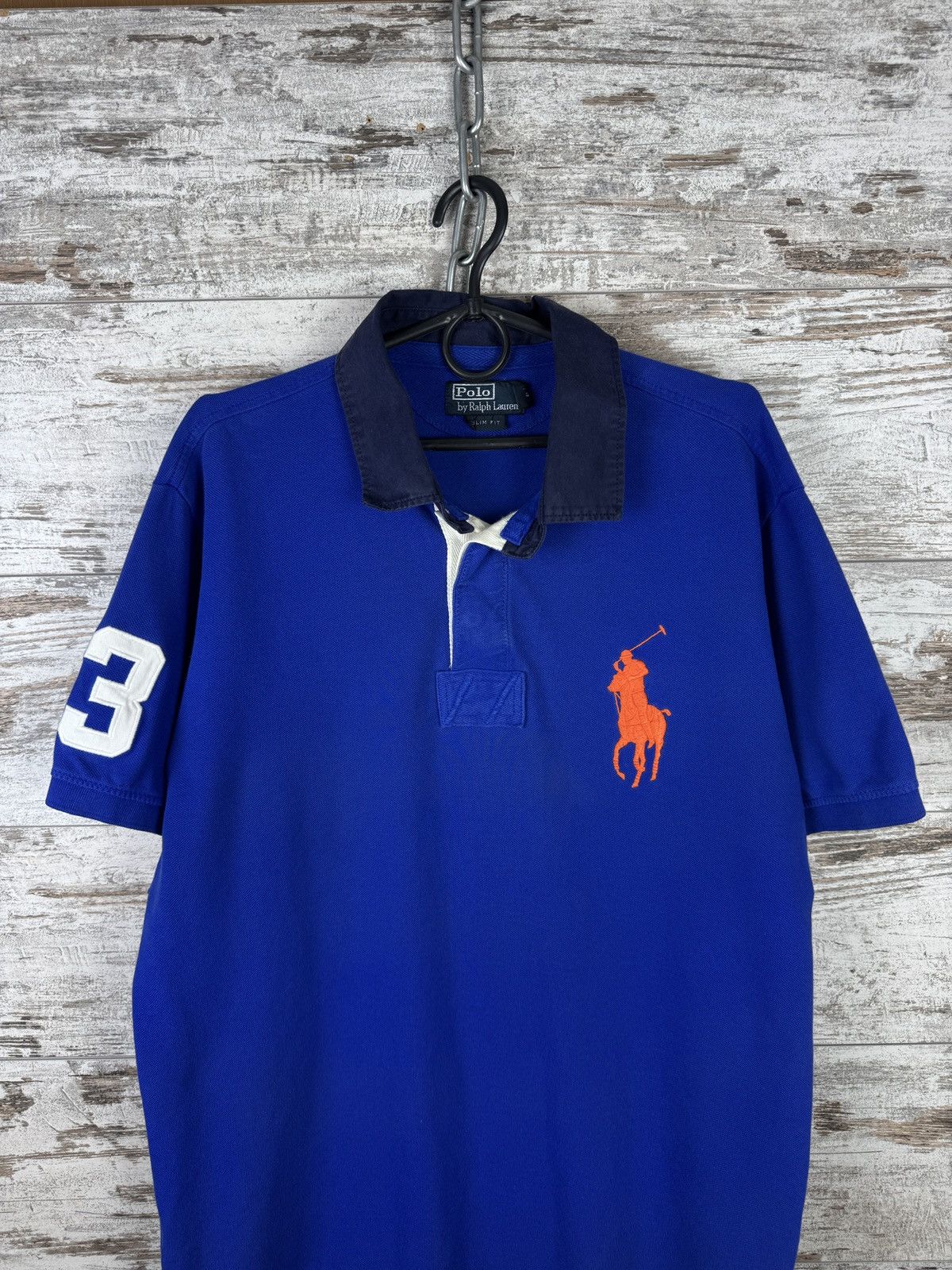 Polo Ralph Lauren × Vintage Mens Vintage Polo Ralph Lauren 3 polos rugby T-shirt tee y2k Size US XL / EU 56 / 4 - 2 Thumbnail