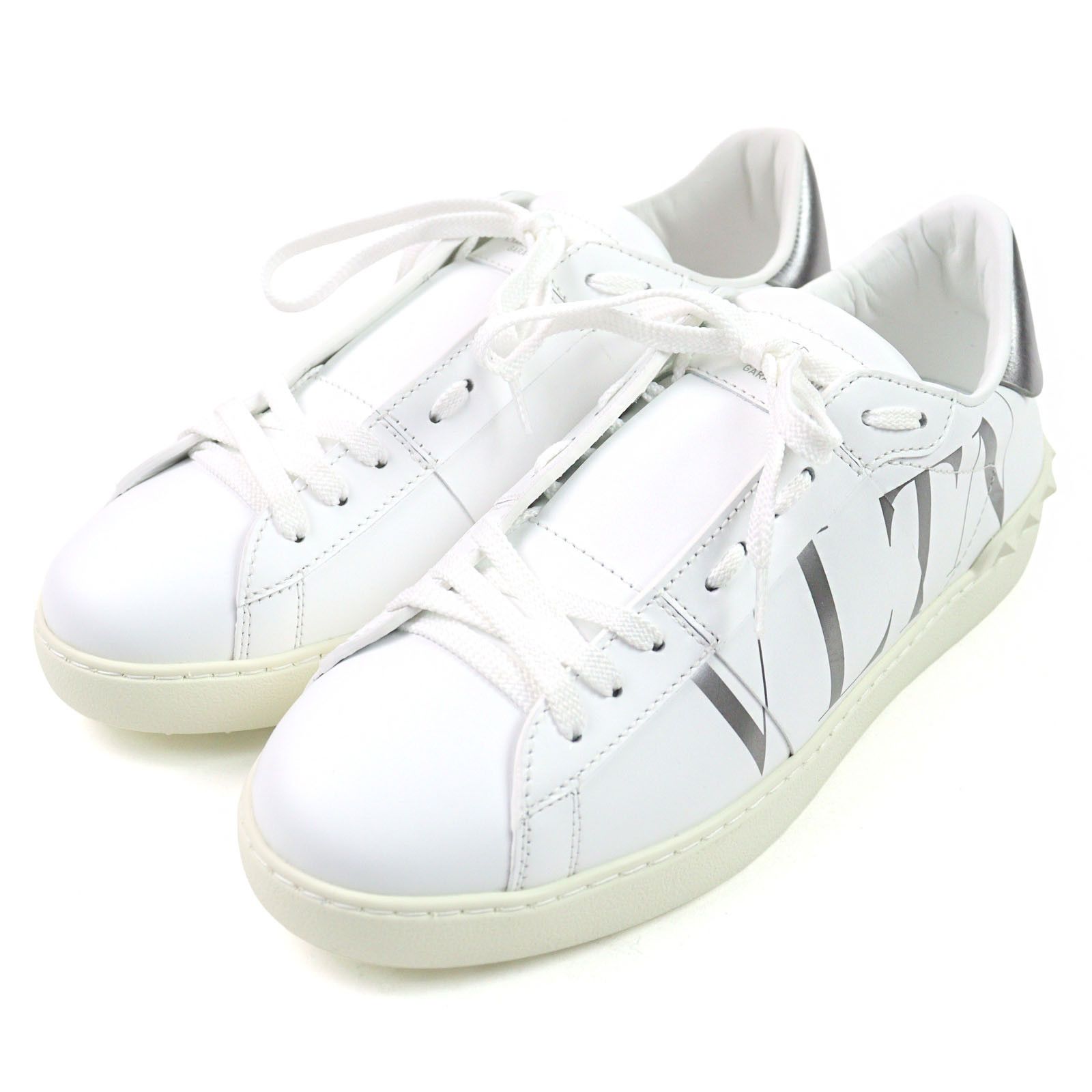 Valentino Valentino Garavani Vltn Low Cut Sneakers Sneakers Leather Shoes Tu830Y2 in White, Men's
