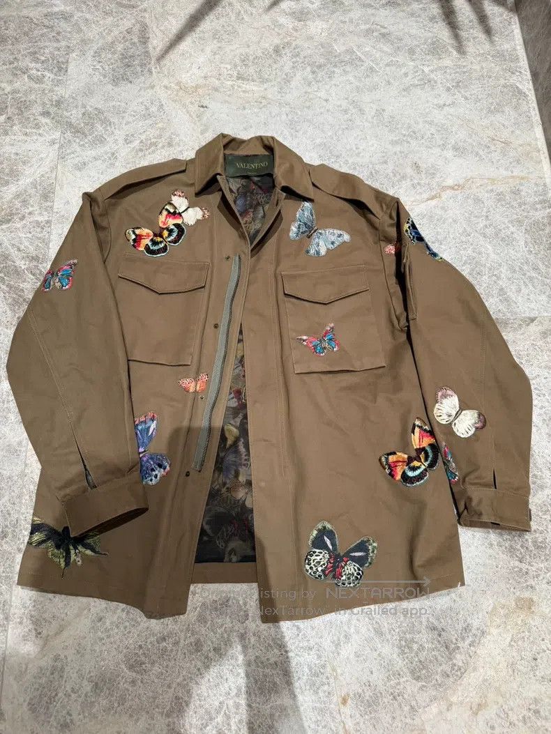 Valentino Valentino Butterfly coat trench coat jacket Size US M / EU 48-50 / 2 - 2 Thumbnail