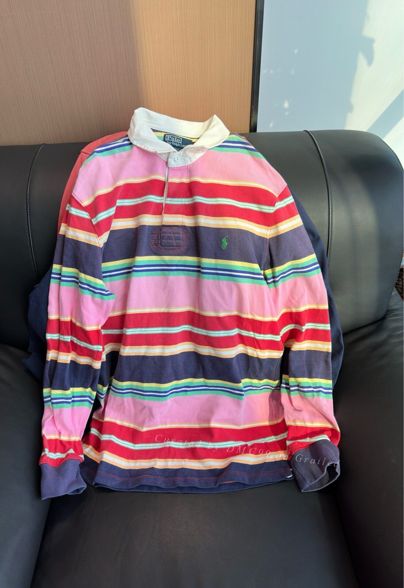 Polo Ralph Lauren Polo by Ralph Lauren Classic Striped Long Sleeve Polo Size US M / EU 48-50 / 2 - 1 Thumbnail