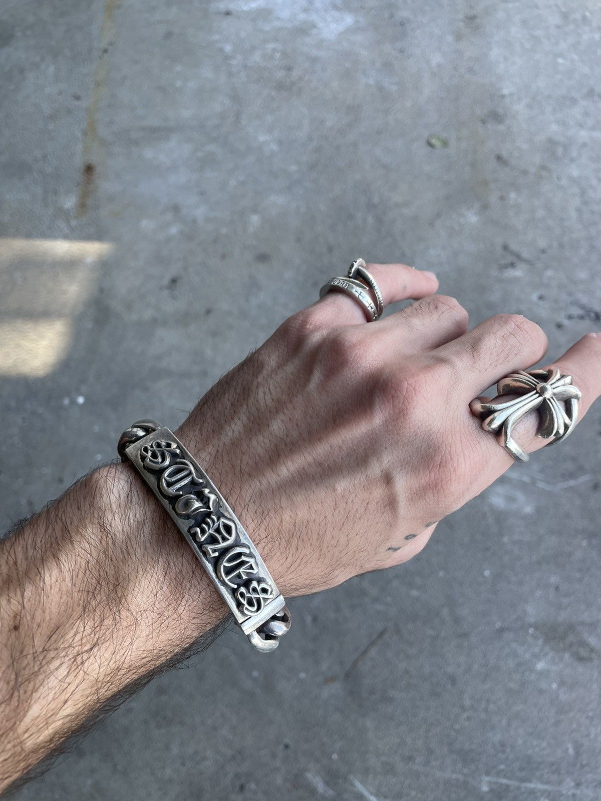 Chrome Hearts Chrome Hearts Rolling Stones Chain Bracelet Size ONE SIZE - 6 Thumbnail