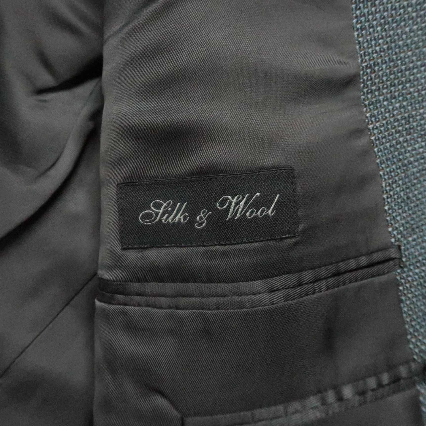 Ermenegildo Zegna Ermenegildo Zegna Blazer Mens 42R Gray Silk Wool Sport Coat Classic Business Wedding Size 42R - 6 Thumbnail