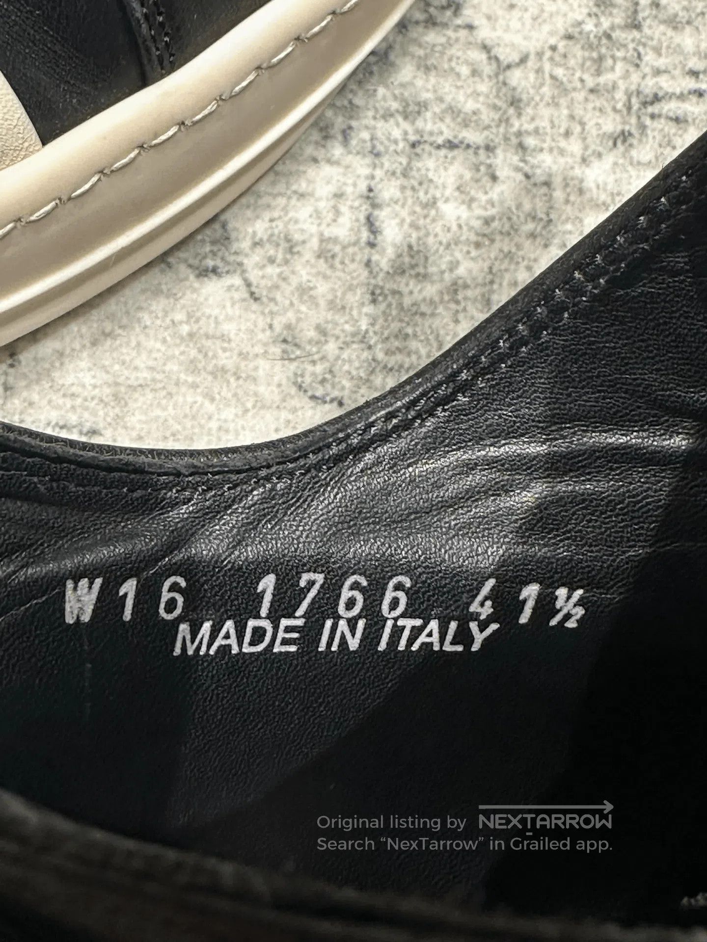 Rick Owens Rick Owens Main Line Leather Low-Top. Size US 8.5 / EU 41-42 - 7 Thumbnail