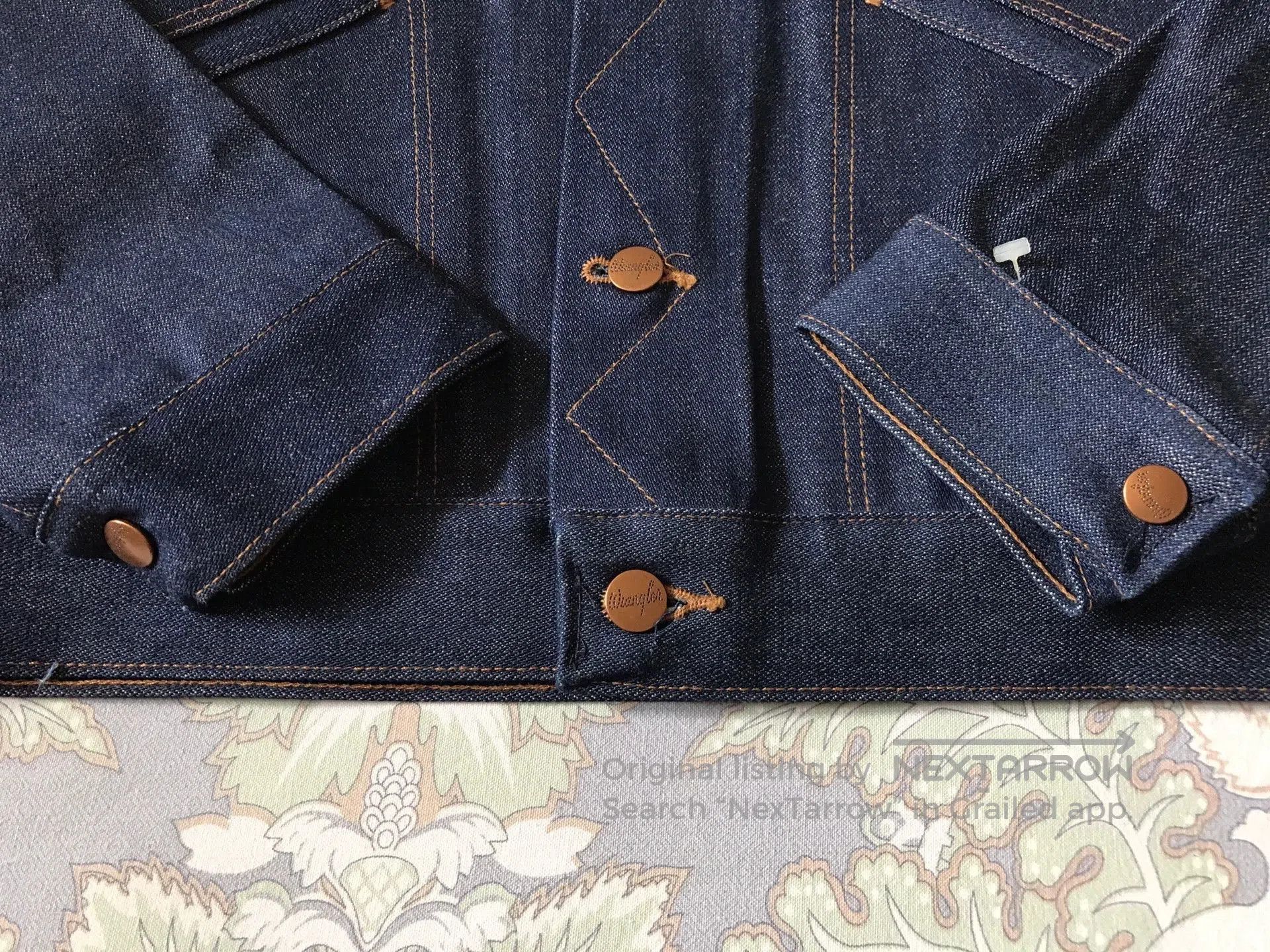 Wrangler 1980s Wrangler American Denim Jacket. Size US XXS / EU 40 - 7 Thumbnail