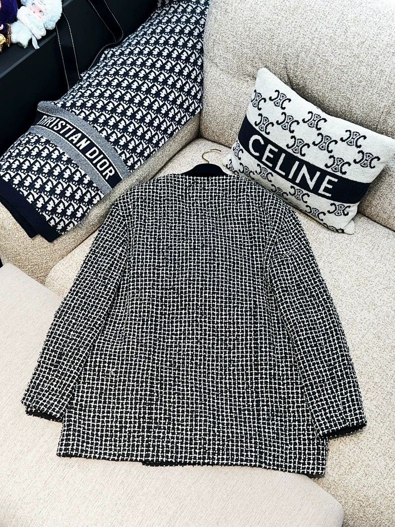 Chanel Chanel 23C Early Spring Show Black Silhouette Oblique Lape Size XXS / US 00 / IT 34 - 3 Thumbnail
