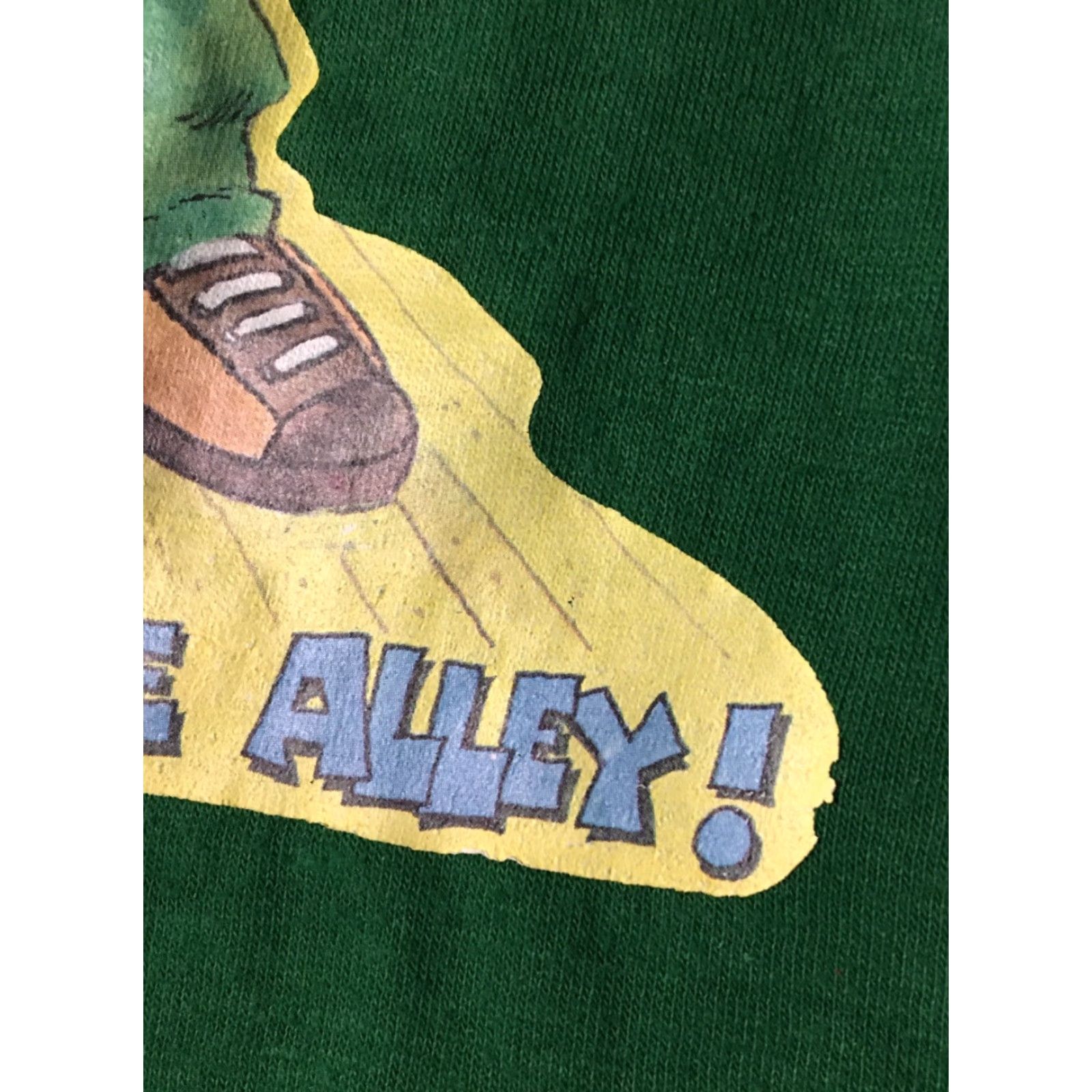 Vintage VINTAGE Pool Hall Shirt M Green 70s Bowlers Do It In The Alley Single Stitch Bar Humor Rockabilly 90s Mens US Made Size US M / EU 48-50 / 2 - 5 Thumbnail