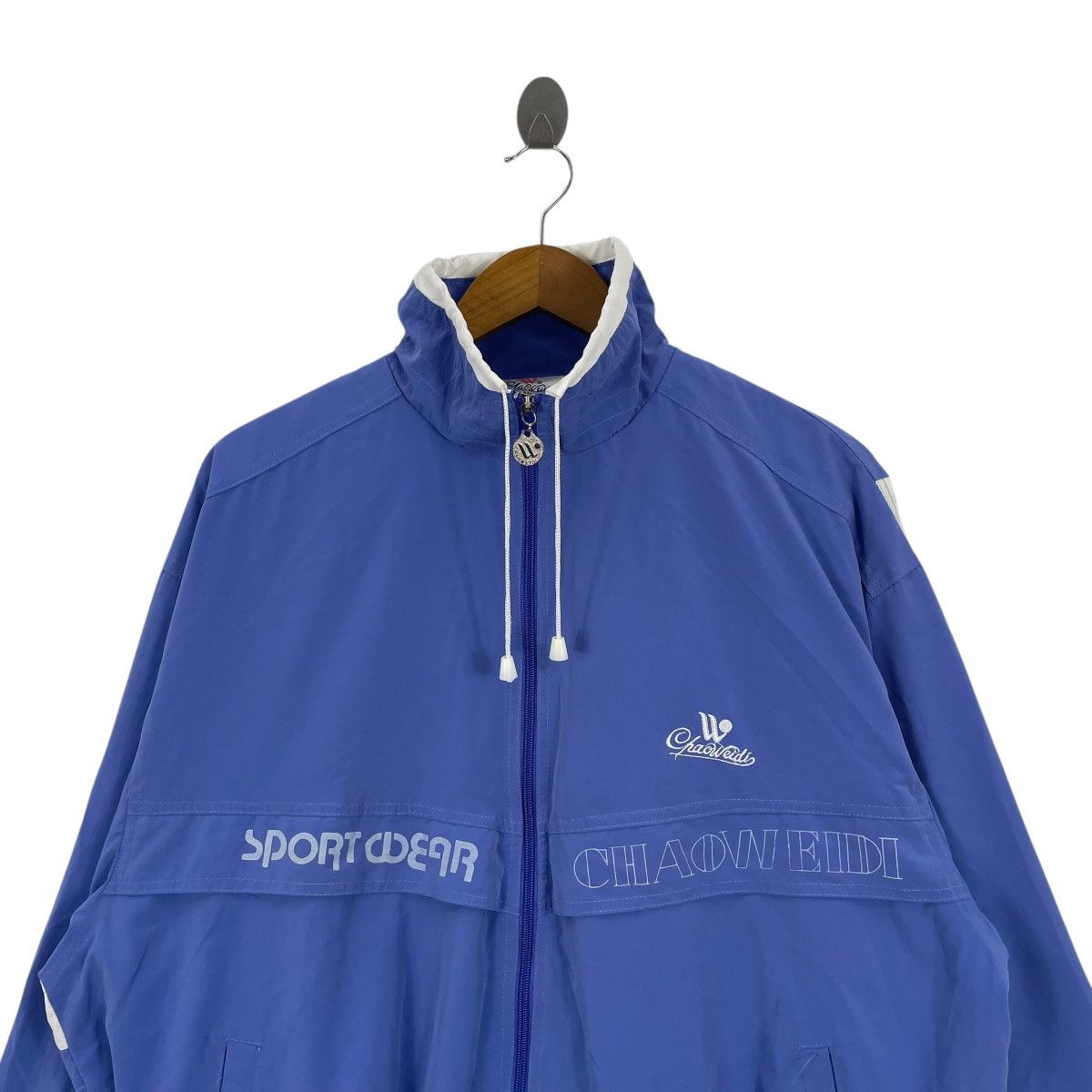 Vintage Vintage ChaoWeidi Sportswear Nylon Zipper Jacket Size US XXL / EU 58 / 5 - 2 Thumbnail