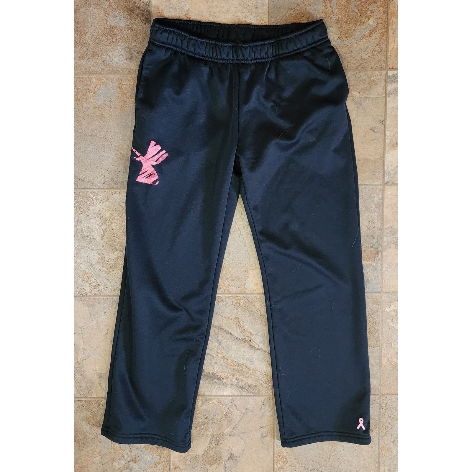 Under Armour Under Armour athletic pants breast cancer awareness YLG/JG/G Size 36" / US 14 / IT 50 - 2 Thumbnail