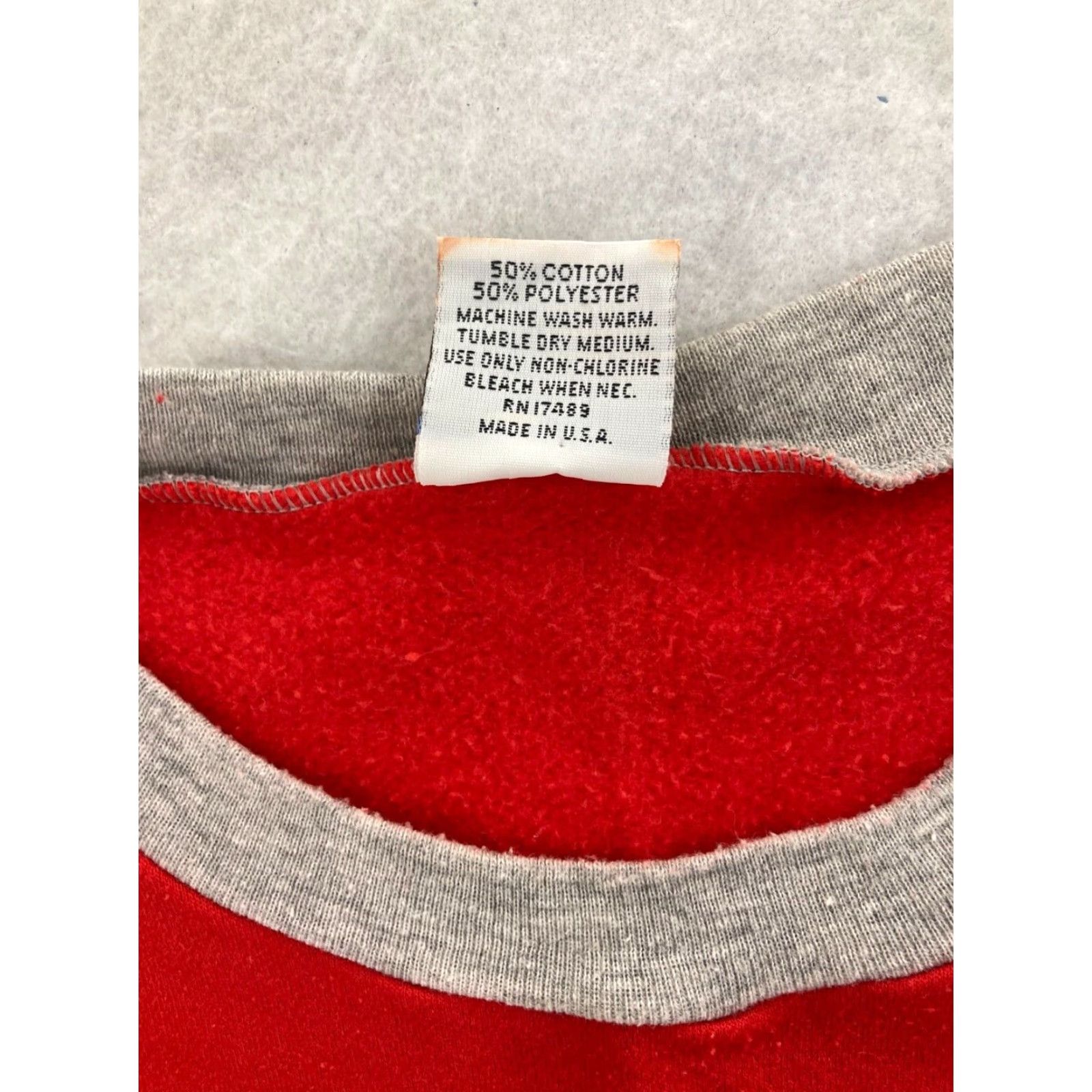 Vintage VTG Wrights Sweatshirt Womens XL Red Casual USA MADE Size XL / US 12-14 / IT 48-50 - 5 Thumbnail
