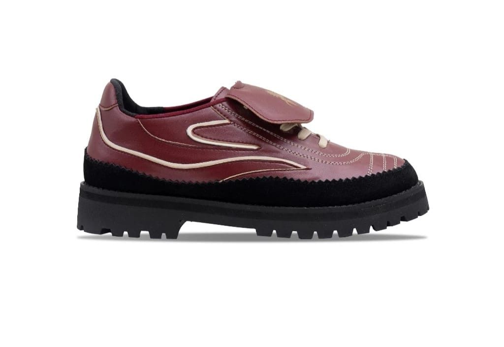 Designer × Leather Sneakerdress Copa Burgundy Leather Size US 10 / EU 43 - 1 Thumbnail