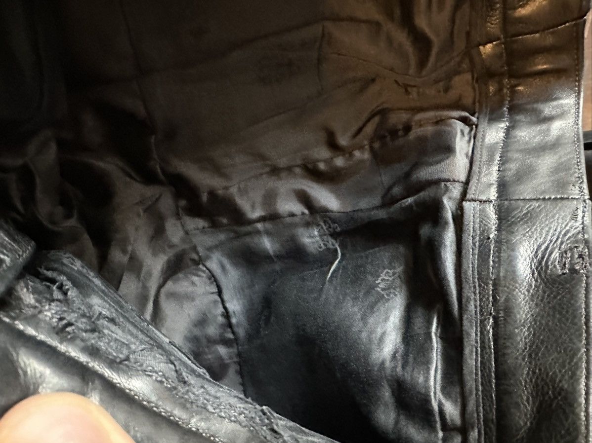 Chrome Hearts Chrome Hearts 2000s FUCK leather Cross Patch jeans 31 32 33 Size US 32 / EU 48 - 17 Thumbnail