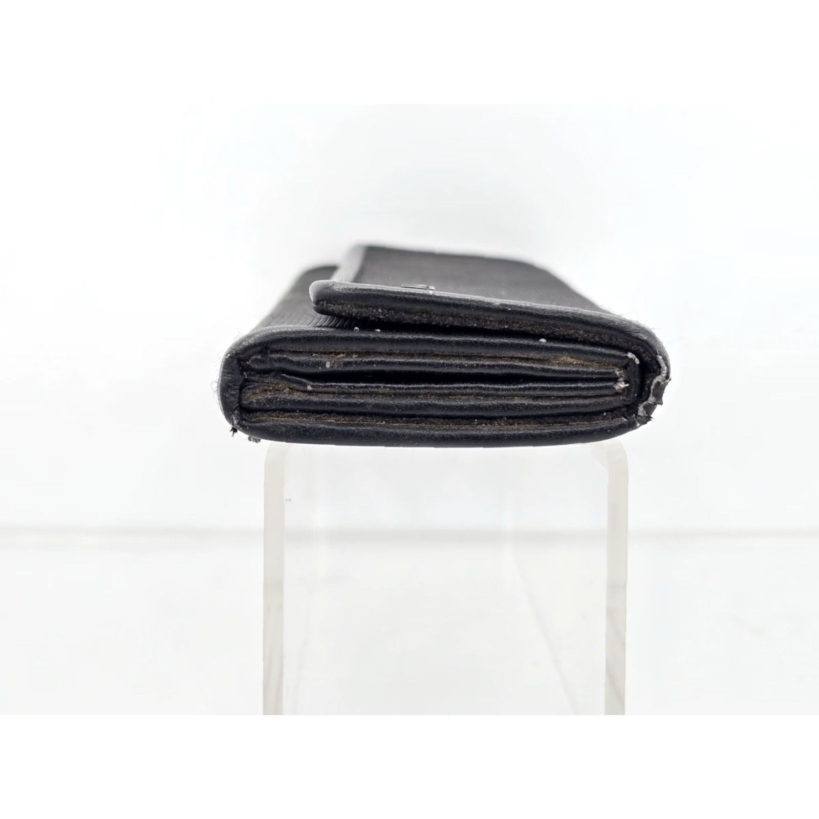 Tumi Tumi Glasses Case - Unisex Nylon Triangle Fold Up - Black - 2000s Vintage? Size ONE SIZE - 6 Thumbnail