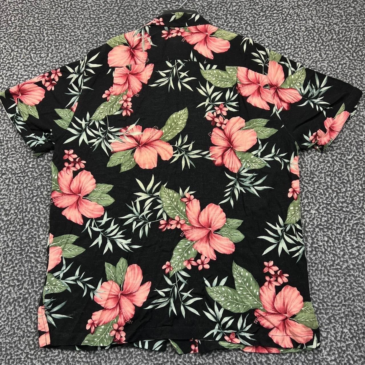 Other Caribbean Joe Shirt Men Hawaiian Floral Button Up Collared L Size US L / EU 52-54 / 3 - 2 Thumbnail