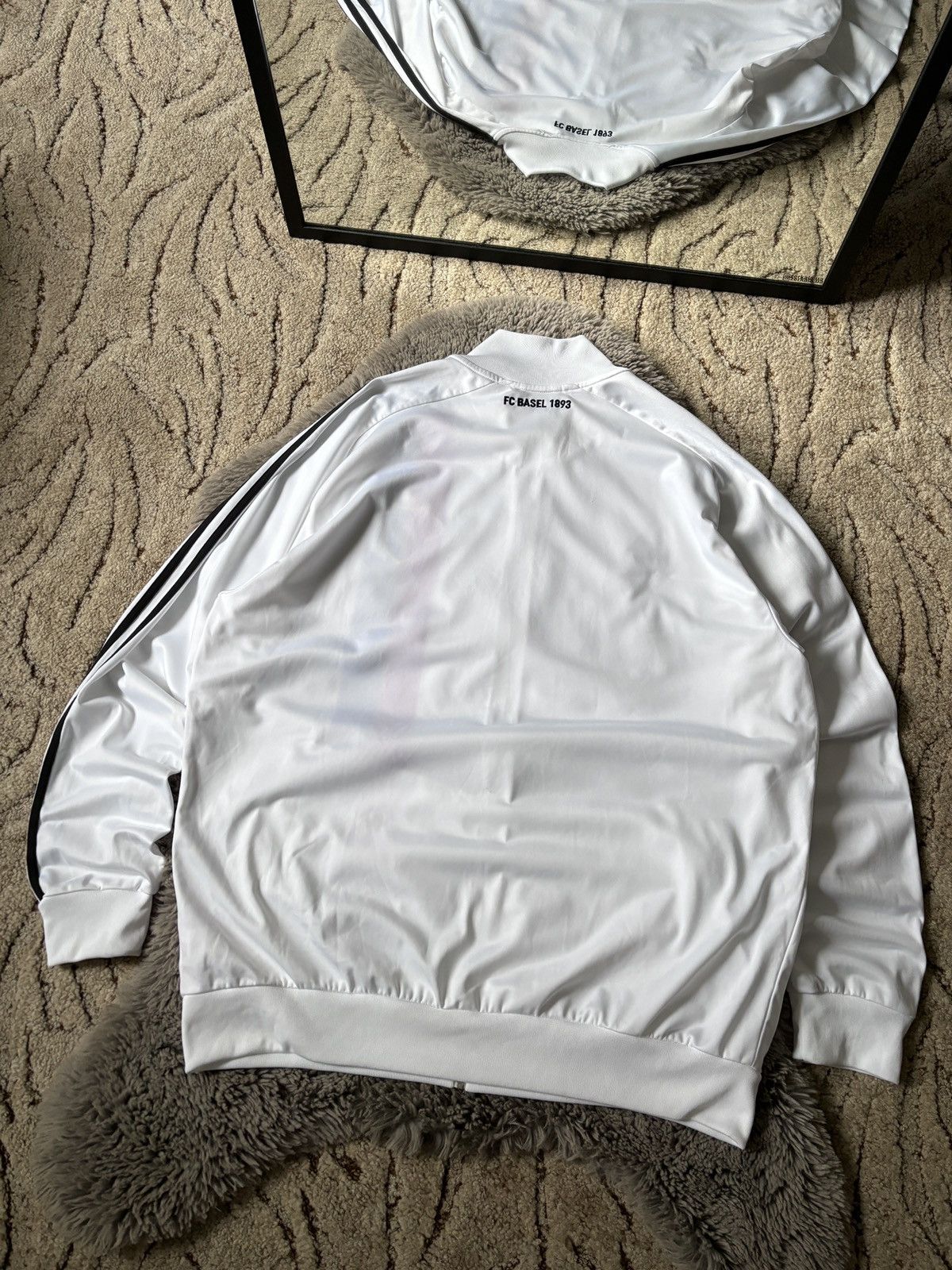Adidas Adidas FC Basel Track Top Tracksuit Training soccer jacket Size US XXL / EU 58 / 5 - 2 Thumbnail