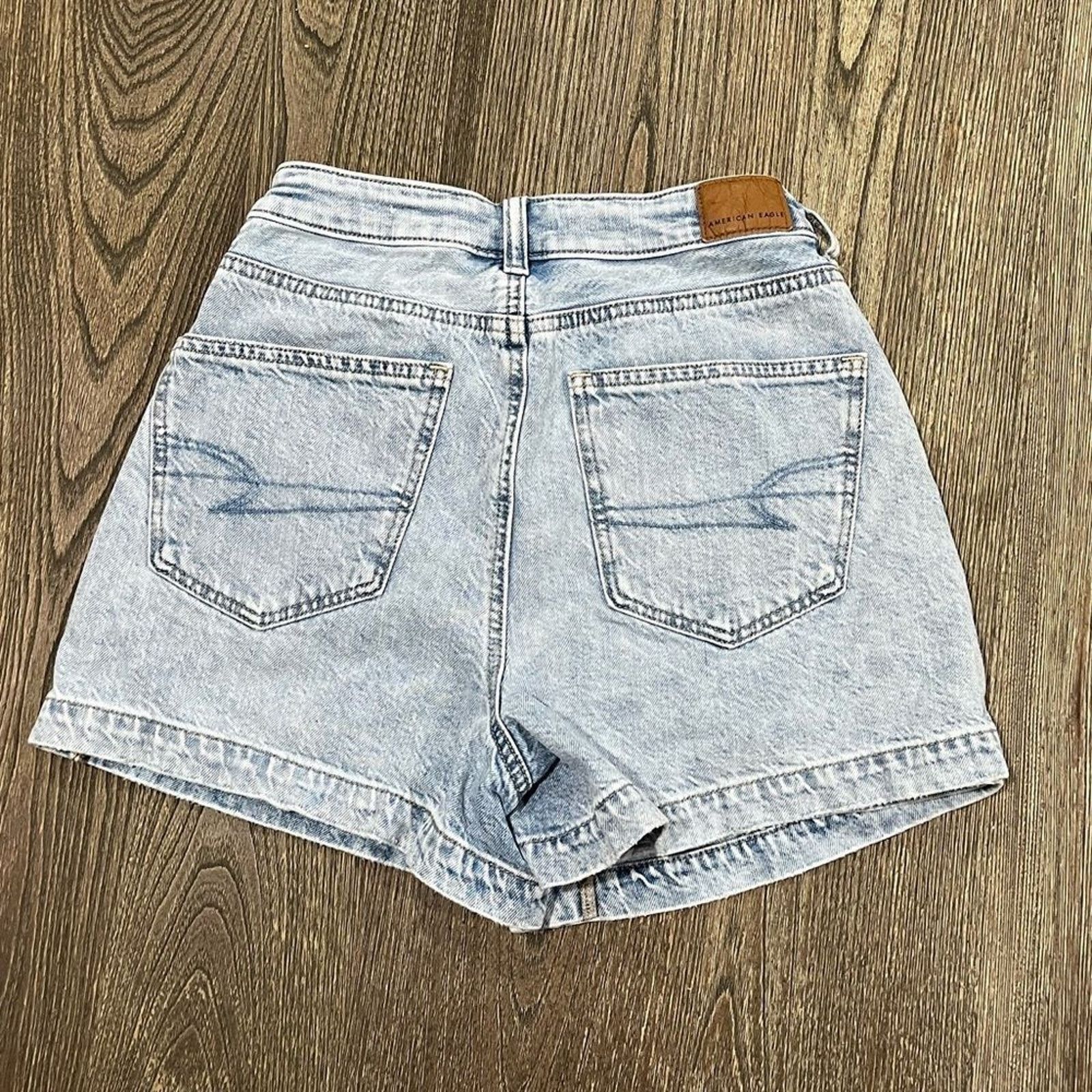 American Eagle Outfitters American Eagle High-Rise Jean Skort Comfort Waistband Blue 2 Size 26" / US 2 / IT 38 - 7 Thumbnail