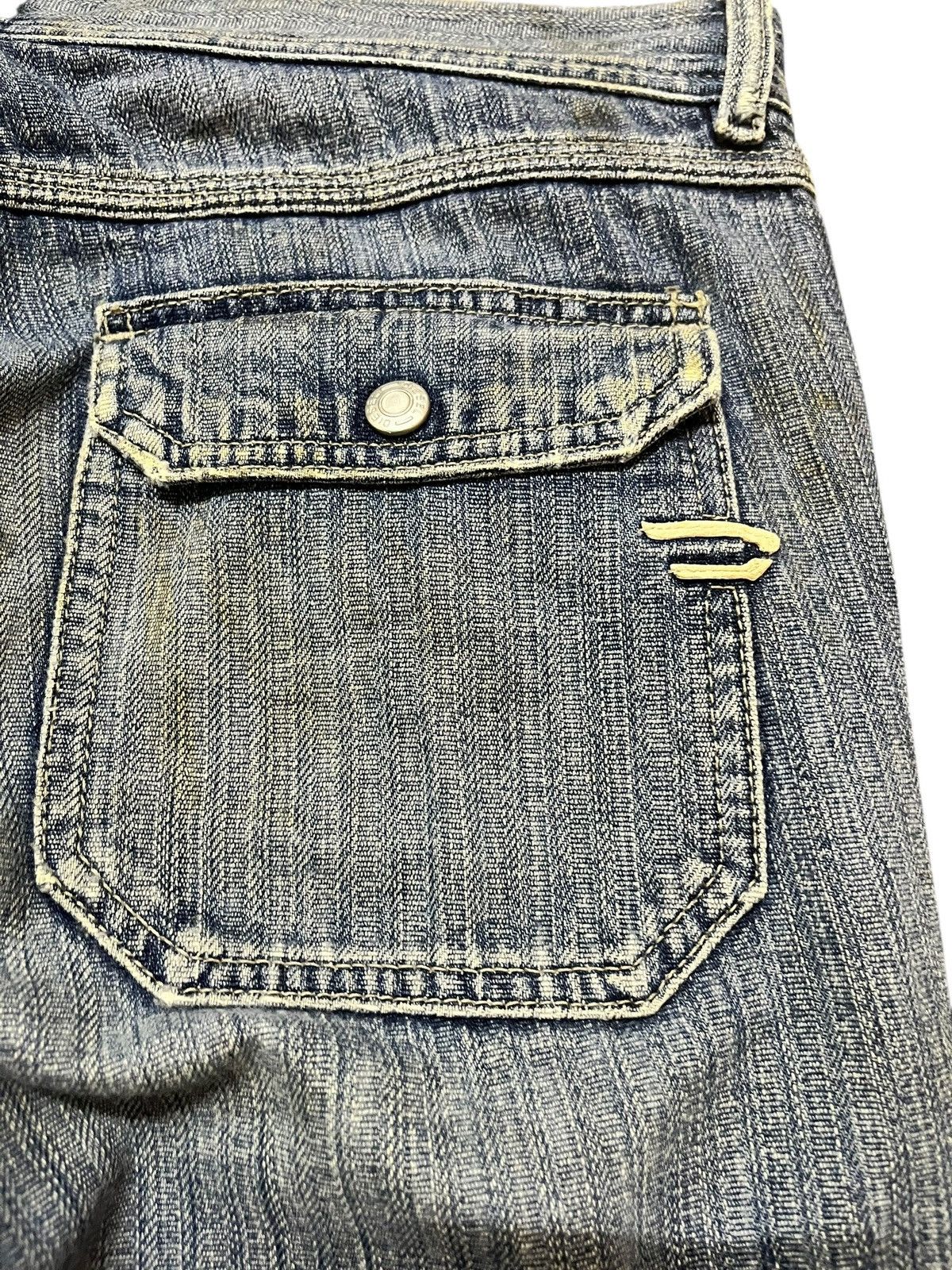 Diesel Vintage Diesel Flare Bootcut Faded Denim Size US 30 / EU 46 - 7 Thumbnail