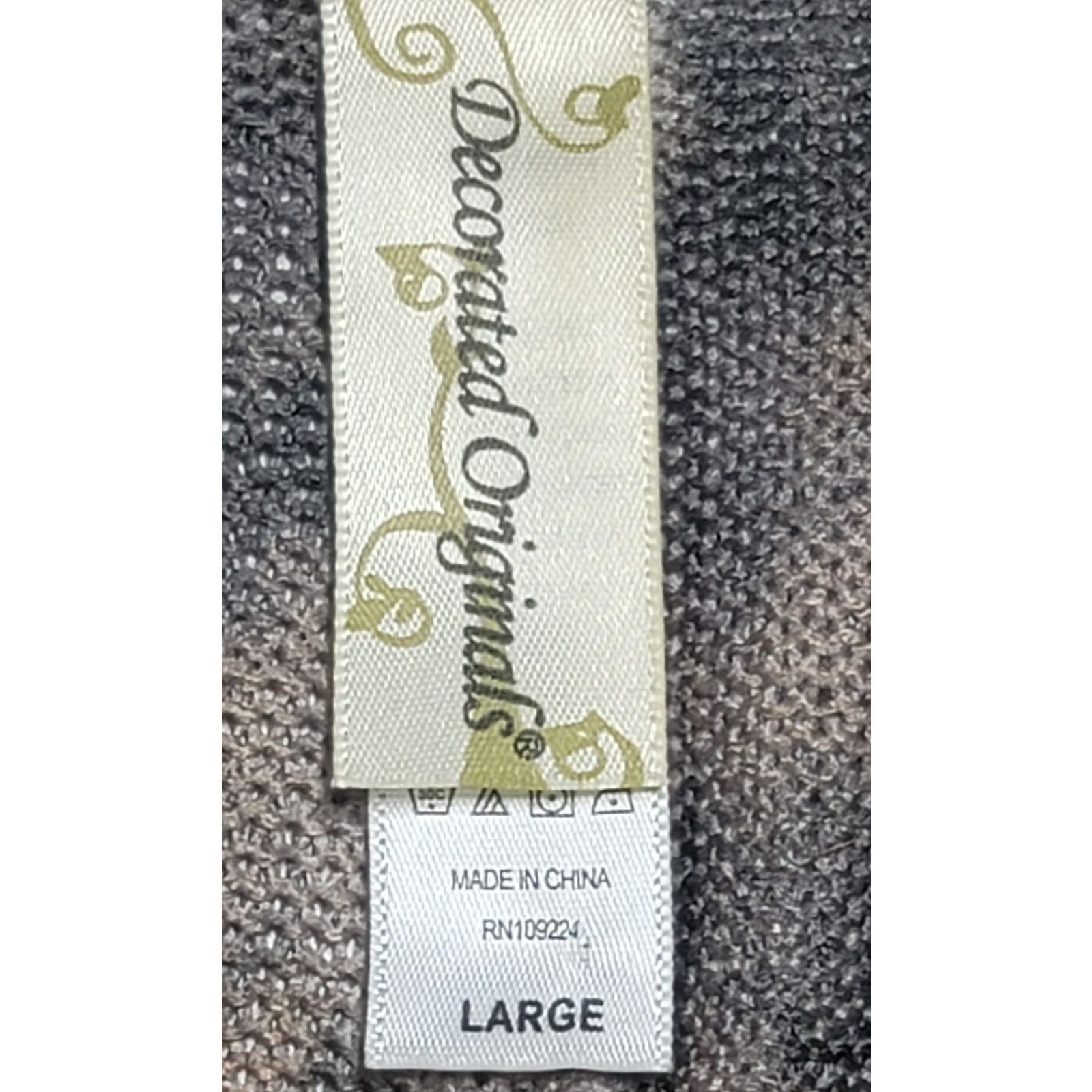 Other Decorated Originals Brown Black Tan Shiny Stud Top Large Size L / US 10 / IT 46 - 3 Thumbnail