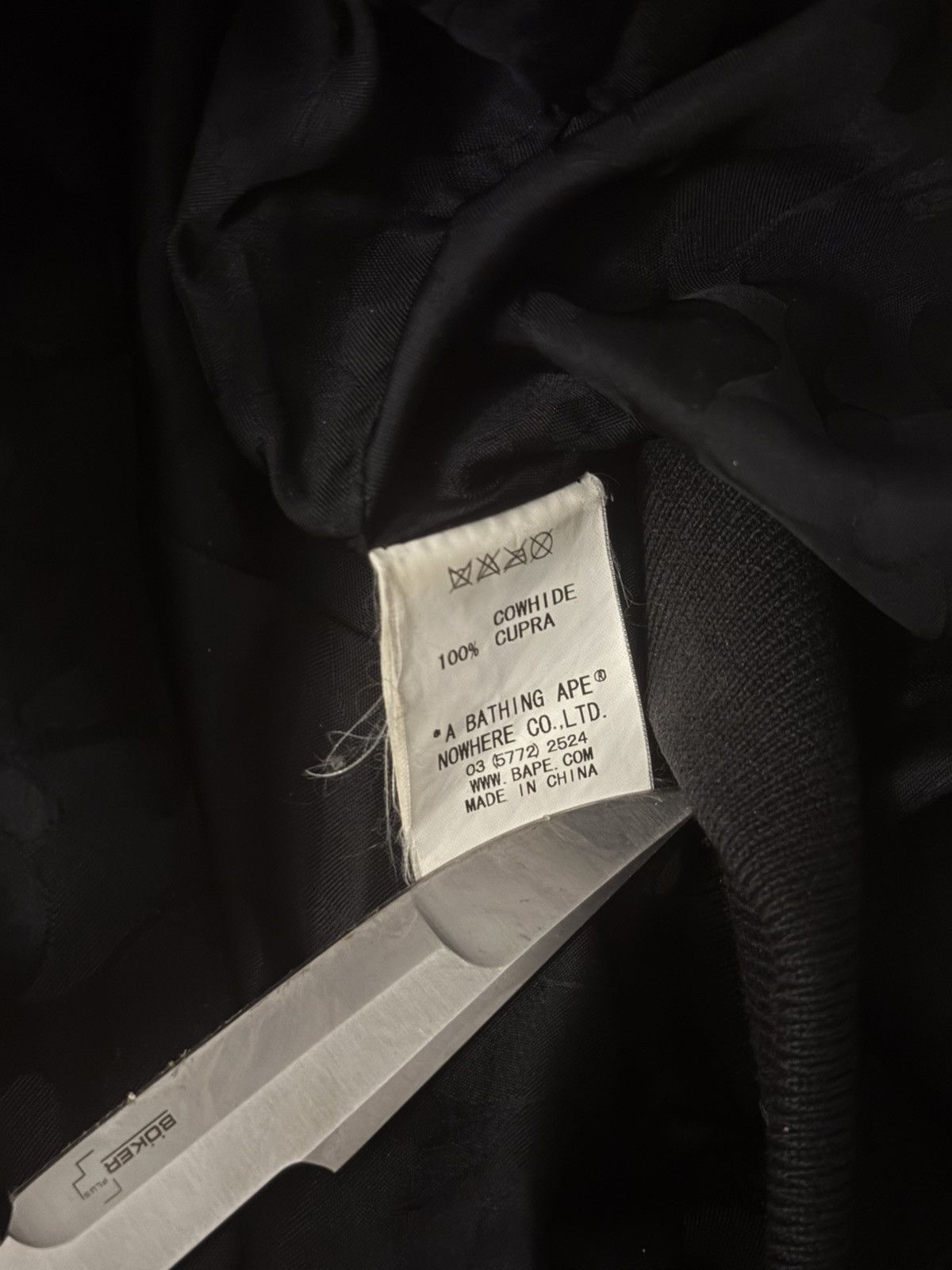 Bape Bape leather shark hoodie Size US S / EU 44-46 / 1 - 6 Thumbnail