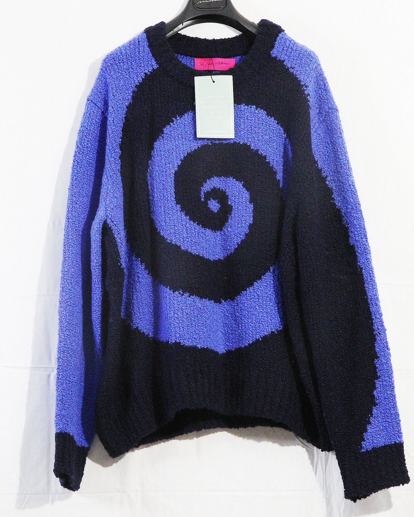 The Elder Statesman Vortex Cashmere Sweater Size US XL / EU 56 / 4 - 2 Thumbnail