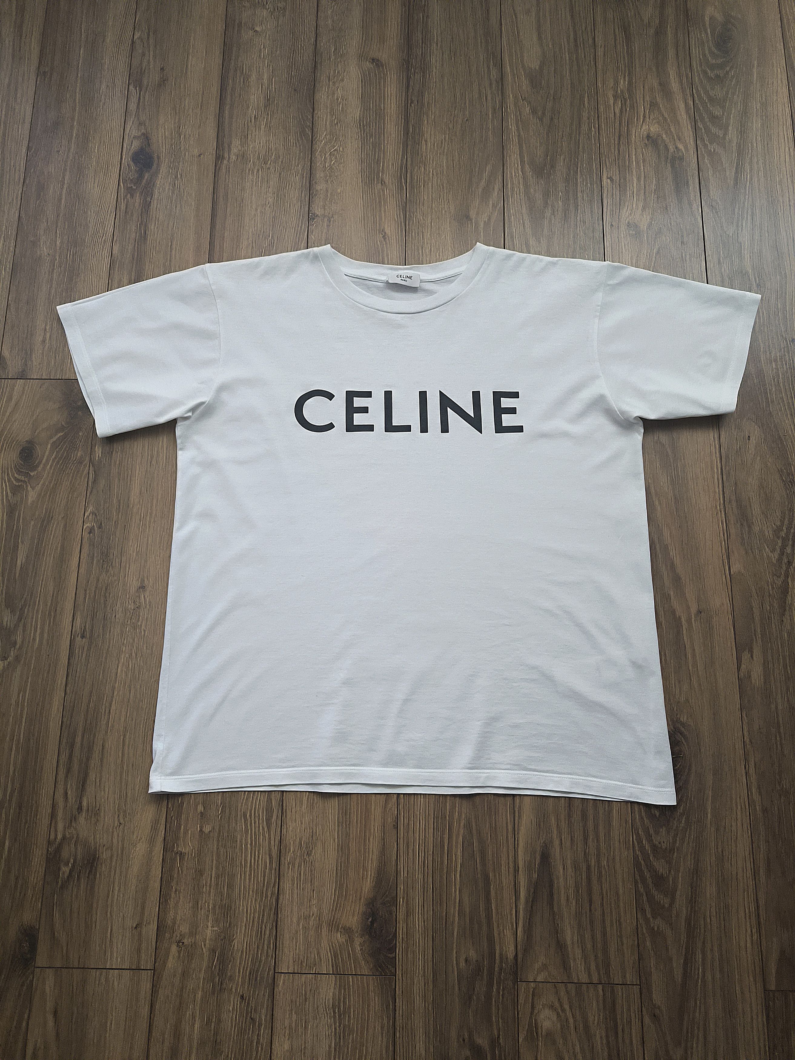 Celine Logo T-shirt size M very good condition minus
