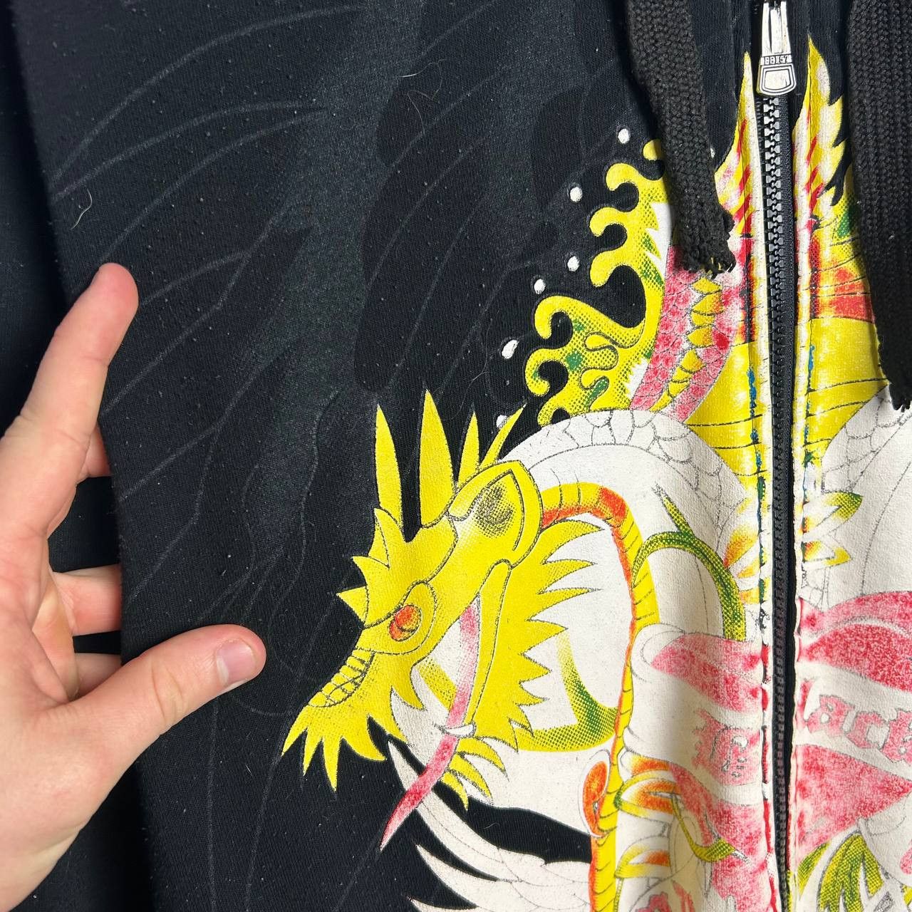 Japanese Brand Vintage Ed Hardy Style graphic japan zip hoodie Size US M / EU 48-50 / 2 - 5 Thumbnail