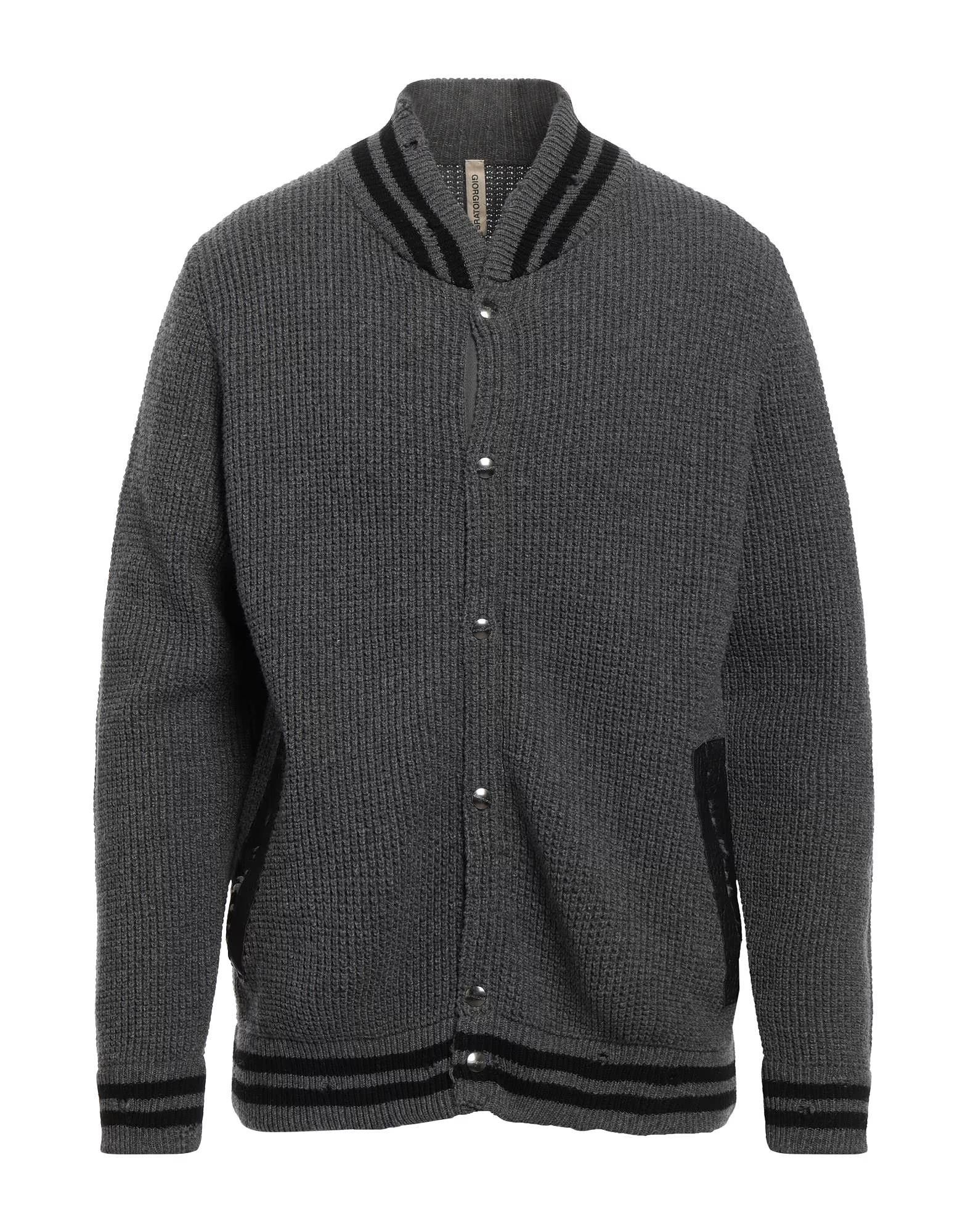 Giorgio Brato 가죽 패치 kint Varsity Jacket