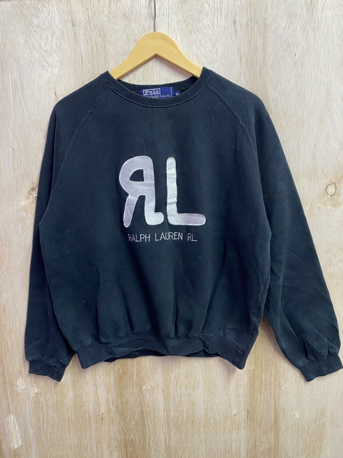 Polo Ralph Lauren vintage Polo Ralph Lauren RL big logo sweatshirt. Size US XL / EU 56 / 4 - 1 Thumbnail