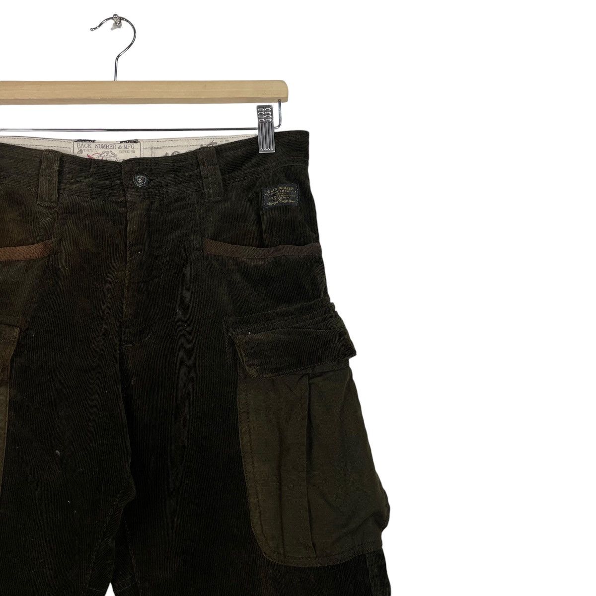 Beauty Beast × Hysteric Glamour × Japanese Brand 💥BACK NUMBER CORDUROY BONDAGE CARGO PANT Size US 30 / EU 46 - 5 Thumbnail