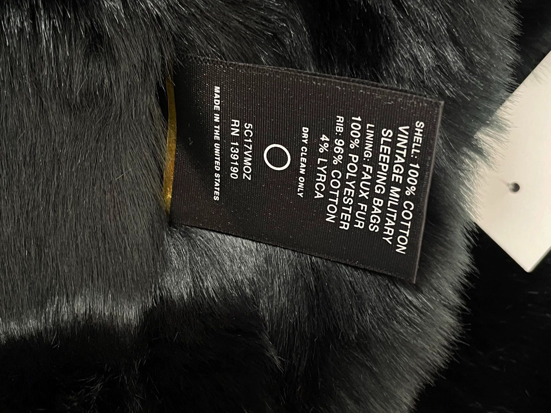 Fear of God Fear of God S5 Rabbit Fur Vintage Military Jacket NWT Size US L / EU 52-54 / 3 - 5 Thumbnail