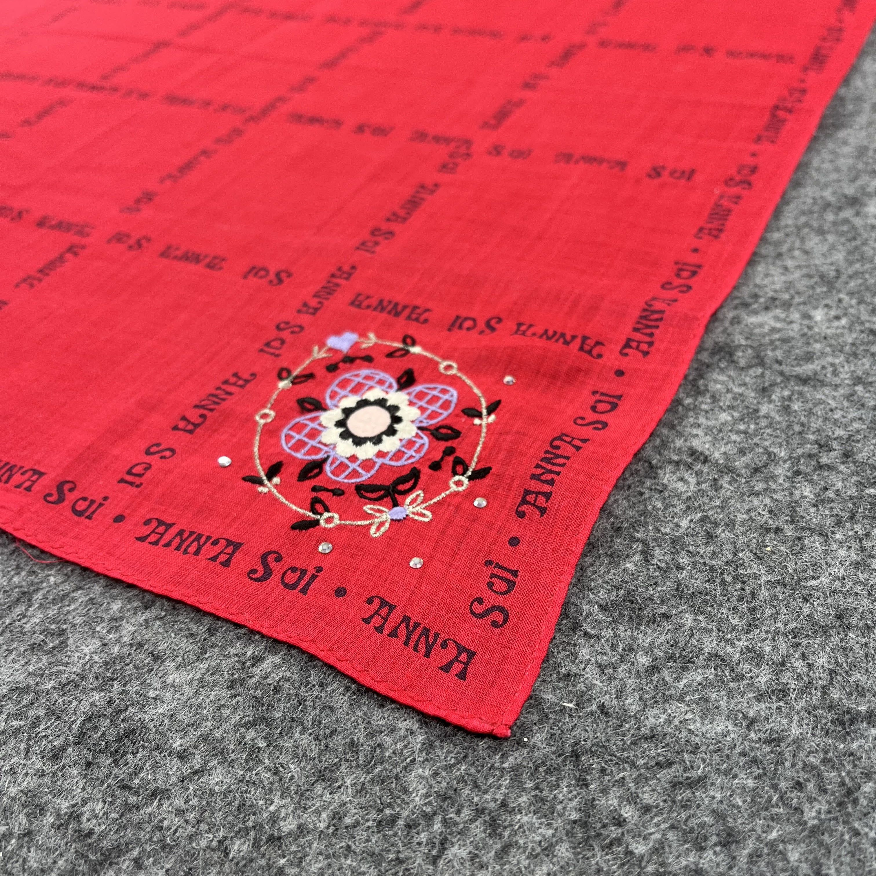 Anna Sui Anna Sui Handkerchief / Bandana / Neckerchief B1569 Size ONE SIZE - 7 Thumbnail