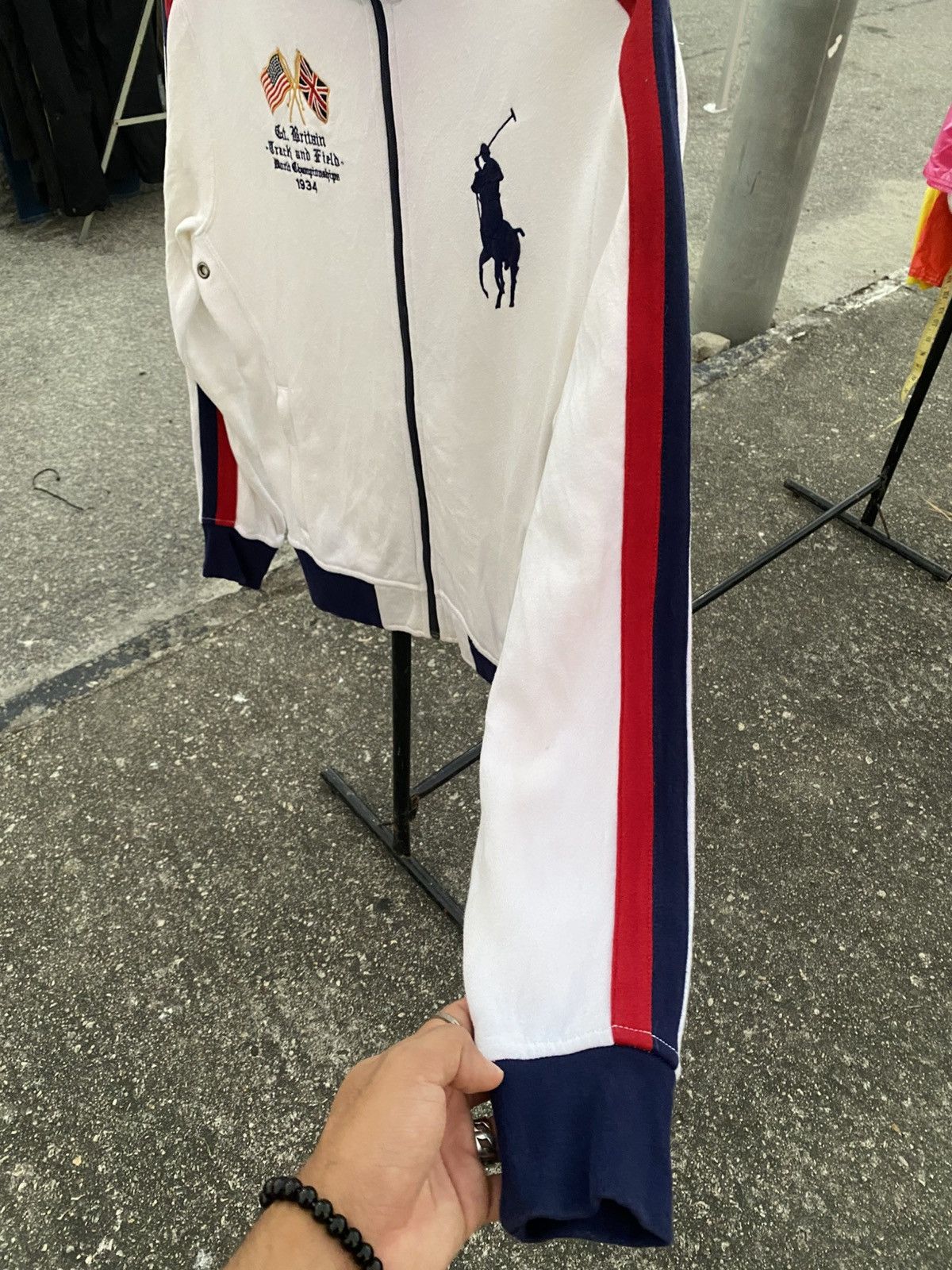 Polo Ralph Lauren VTG Polo Ralph Lauren Great Britain 012 Athletes jacket 🔥 Size US S / EU 44-46 / 1 - 4 Thumbnail