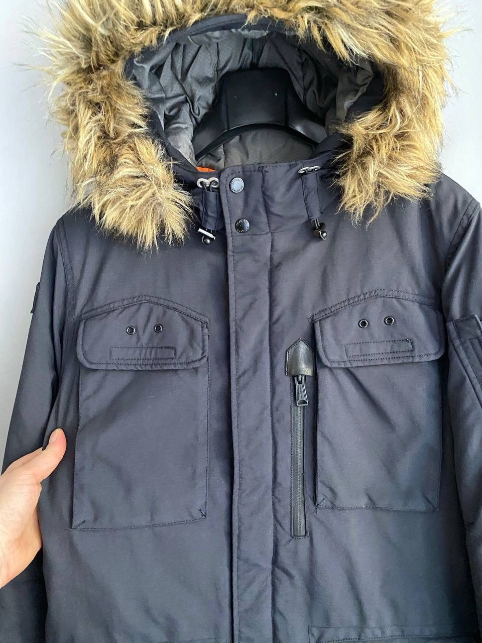 Schott Schott NYC Thunder Men's Winter Parka Jacket, Size M-L Size US M / EU 48-50 / 2 - 5 Thumbnail