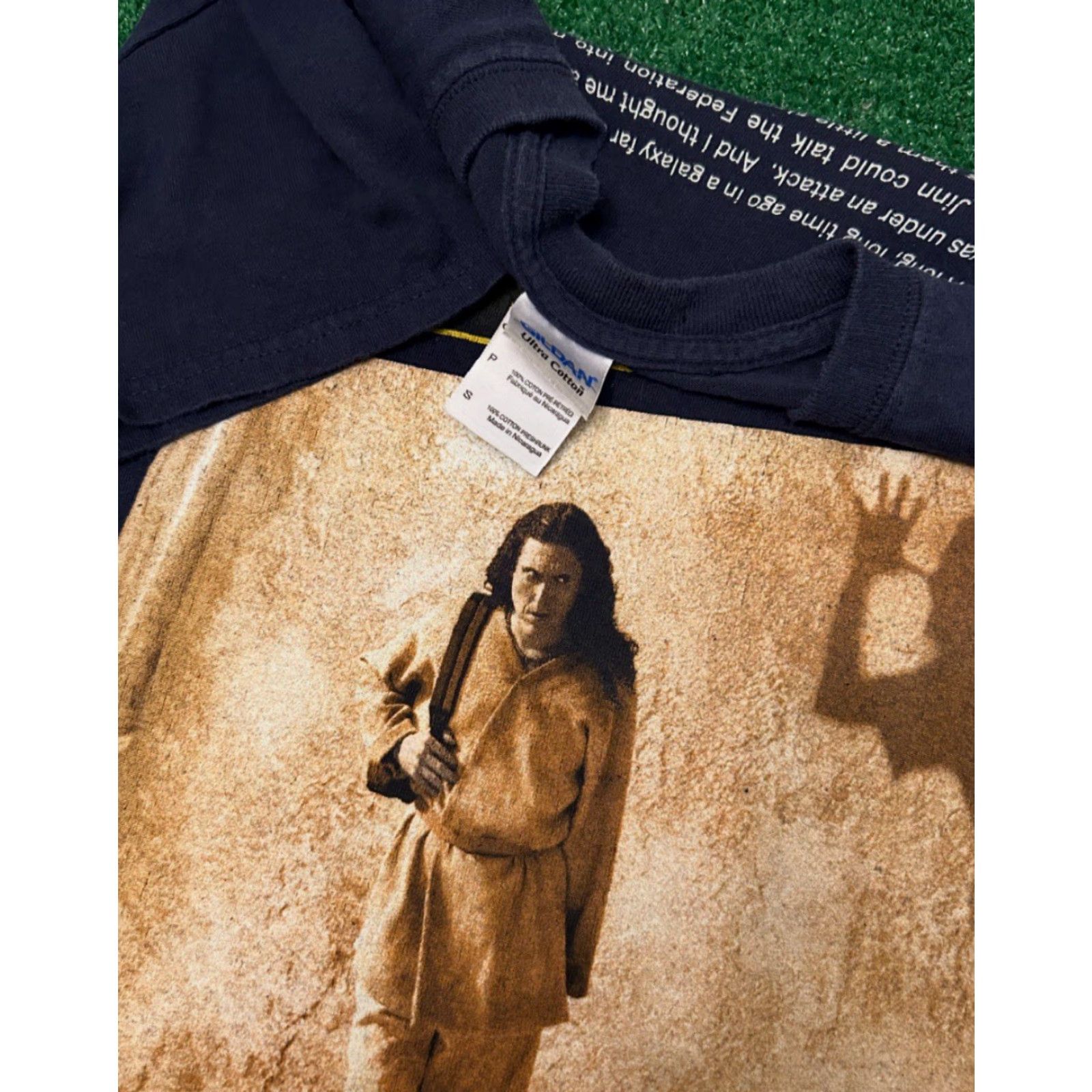 Star Wars VINTAGE Weird Al Yankovic The Saga Begins Starwars Parody VTG Shirt Mens S Blue 90s Y2K Funny Band Tee Size US S / EU 44-46 / 1 - 3 Thumbnail