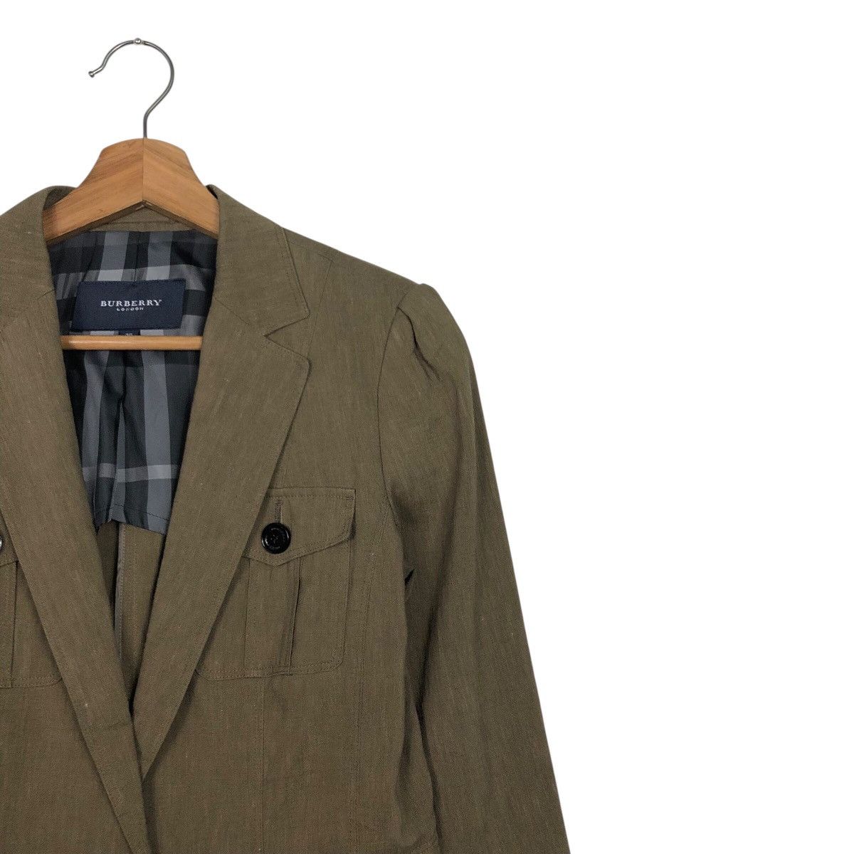 Burberry 📌Cropped Coats Jacket Burberry London Blanket Size M / US 6-8 / IT 42-44 - 7 Thumbnail