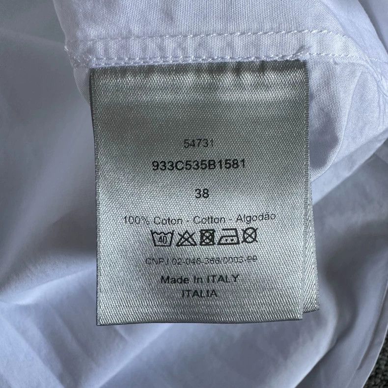 Dior Dior Size 38 Empty mountain base chest logo iron brand shi Size US XXS / EU 40 - 4 Thumbnail