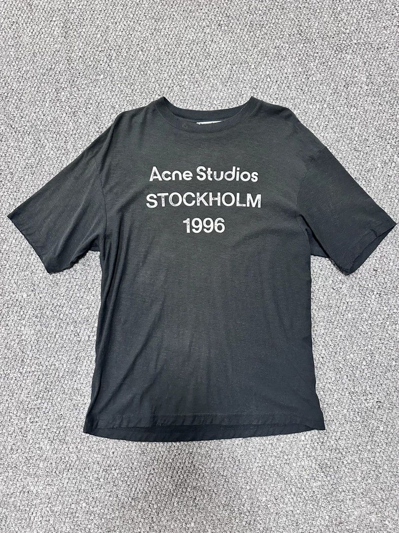 Acne Studios acne studios Black short-sleeved shirt 2506-Nextarrow Size US XXS / EU 40 - 1 Thumbnail