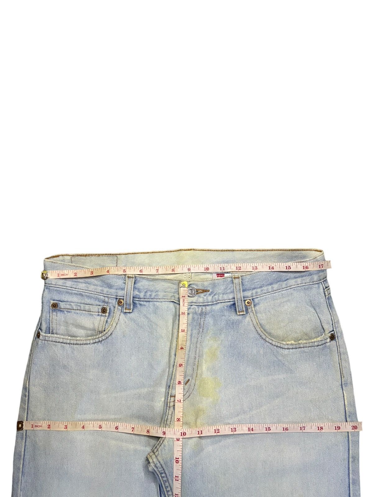 Levi's Vintage 90s Levis 554 Light Mud Wash Bootcut Flare Jeans Size US 35 - 12 Thumbnail