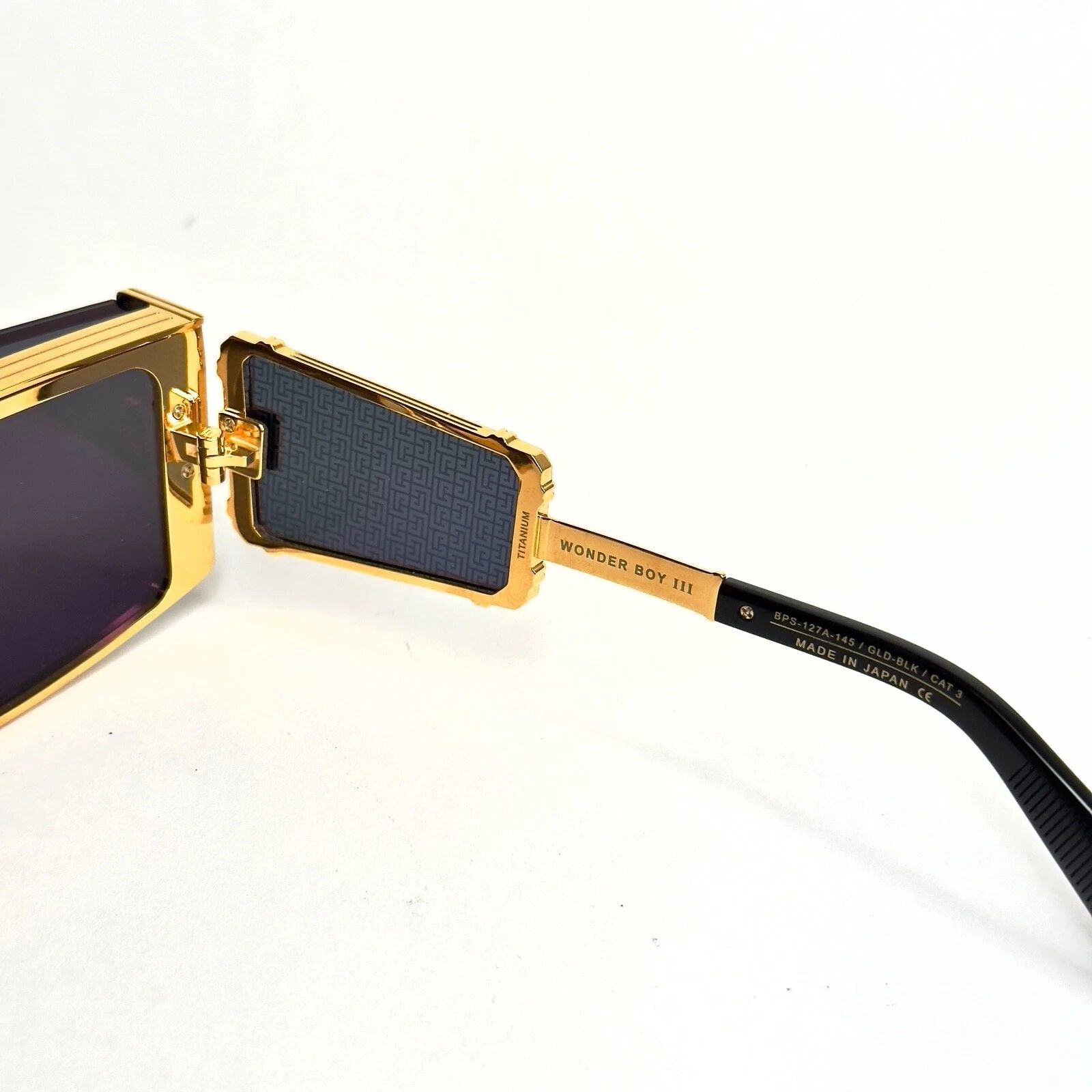 Balmain BALMAIN WONDER BOY III BY AKONI BPS127 BPS 127A Sunglasses Size ONE SIZE - 4 Thumbnail