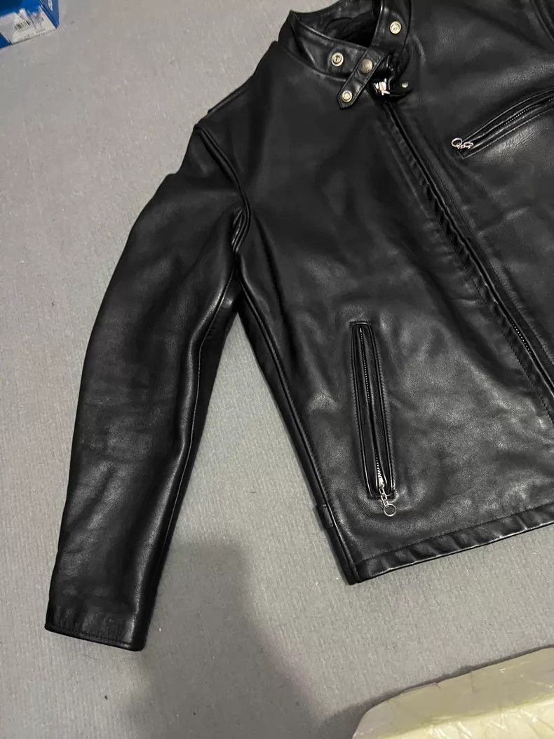 Schott Schott Classic stand-up collar coffee rider motorcycle mot Size US L / EU 52-54 / 3 - 3 Thumbnail