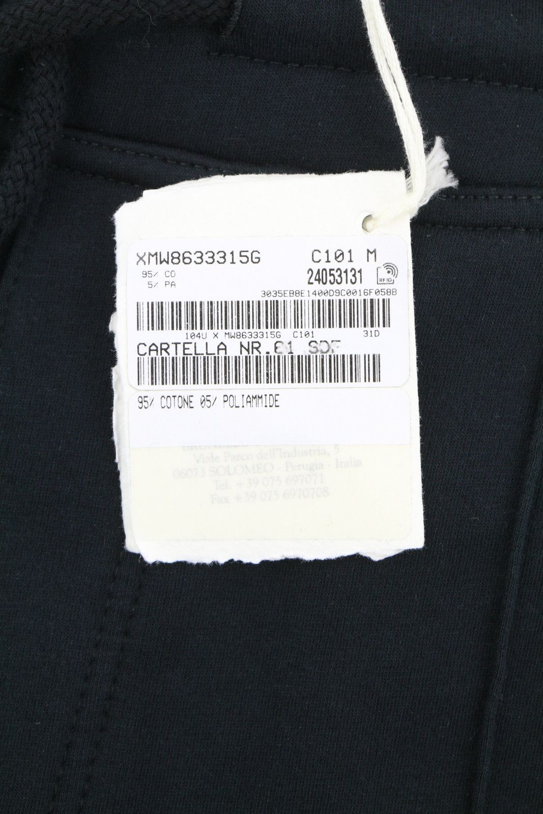 Brunello Cucinelli M Black Drawstrings Waist Pockets Sweatpants 87047 Size US 32 / EU 48 - 8 Thumbnail