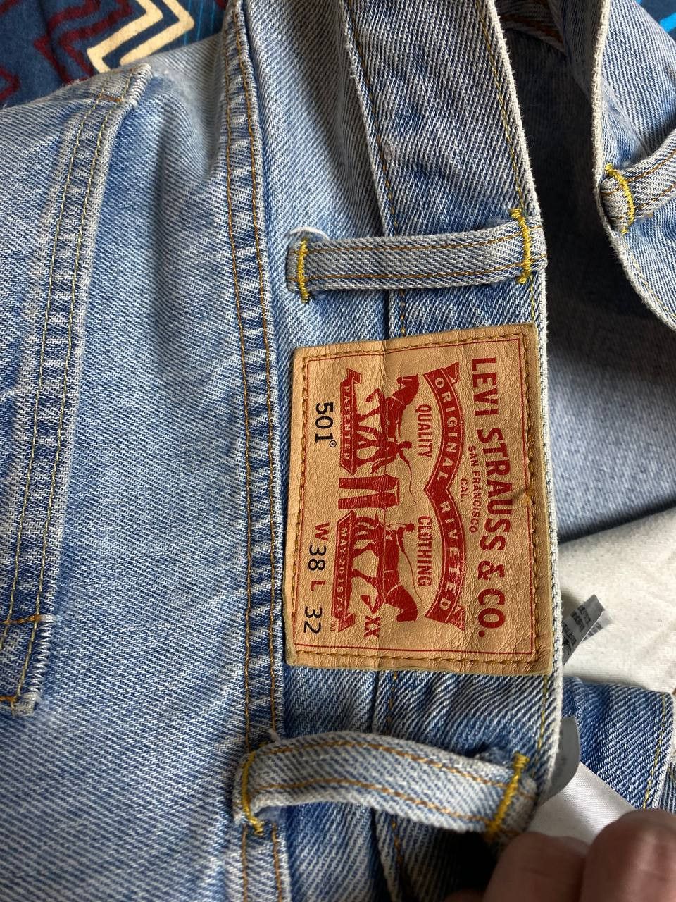 Levi's Distressed Jeans Levi's 501 vintage Y2K w38 streetwear Size US 38 / EU 54 - 4 Thumbnail