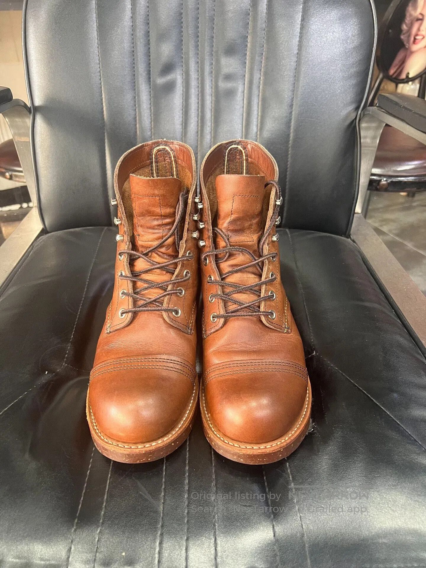 Red Wing Red Wing 8111 Work Boots. Size US 7.5 / EU 40-41 - 1 Thumbnail