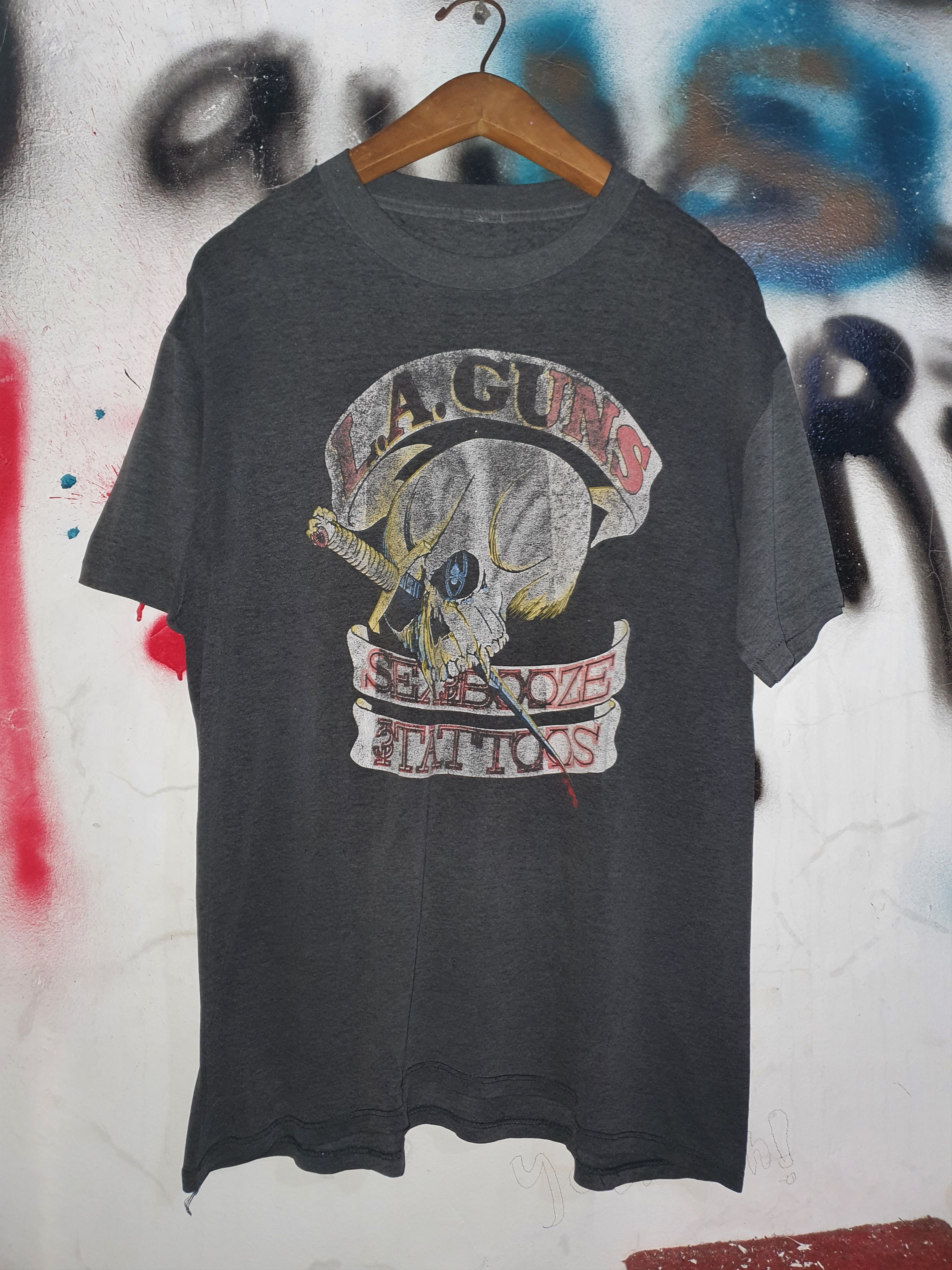Band Tees × Vintage 🌹80s L.A GUNS L 🌹 Size US L / EU 52-54 / 3 - 1 Thumbnail
